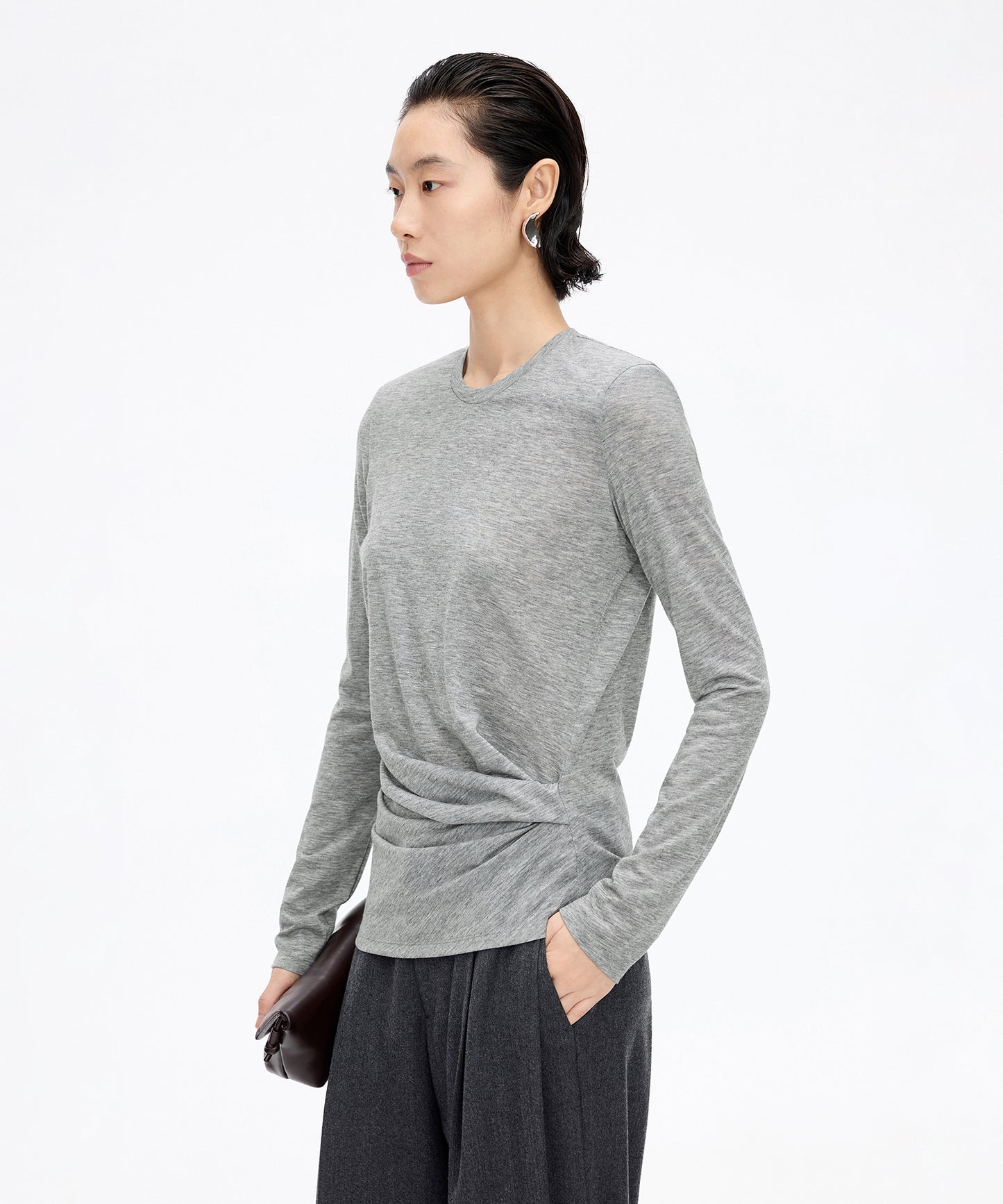 Twist Drape Knit