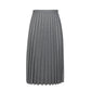 Pure Wool Pleated Skirt