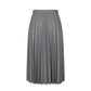Pure Wool Pleated Skirt