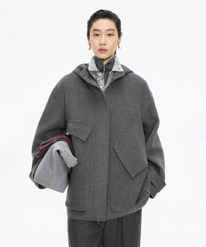 Sculpt Wool Coat