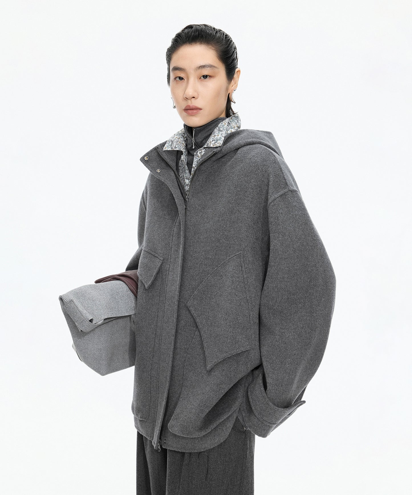 Sculpt Wool Coat