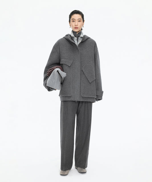 Sculpt Wool Coat
