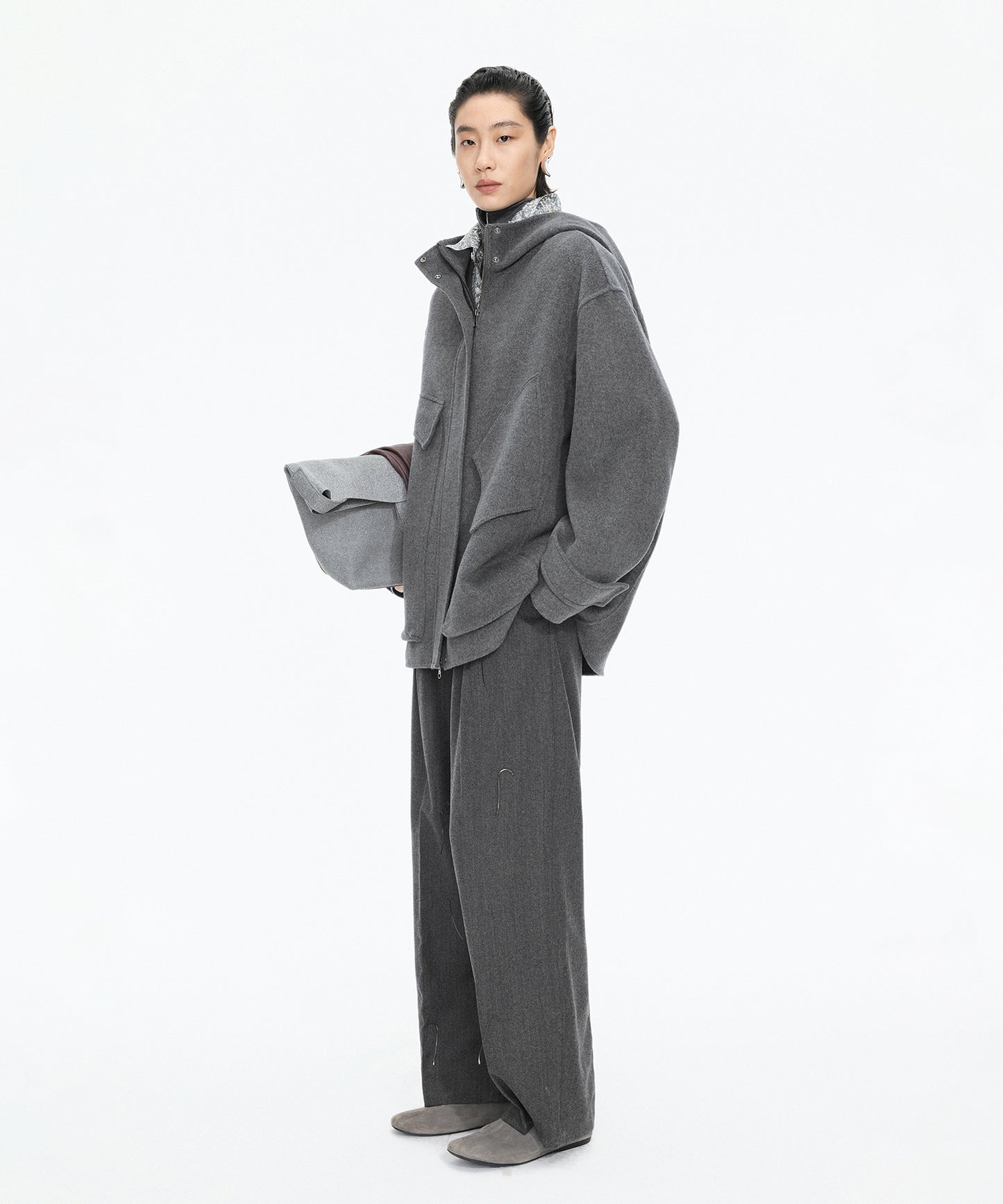 Sculpt Wool Coat