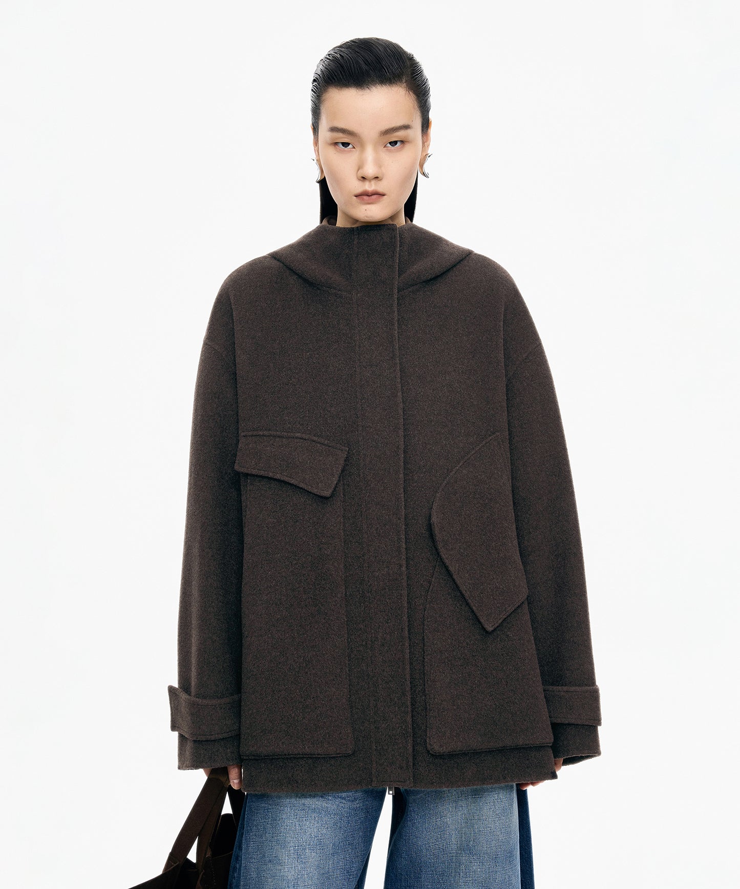 Sculpt Wool Coat
