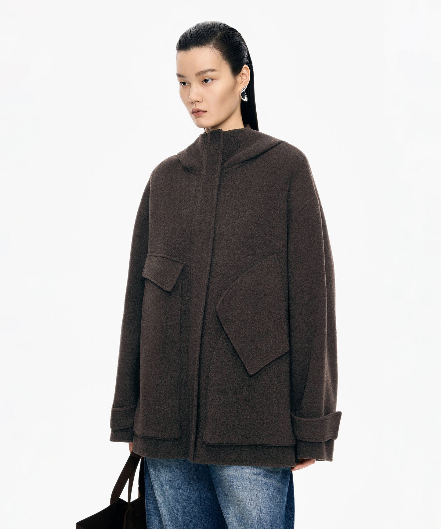 Sculpt Wool Coat