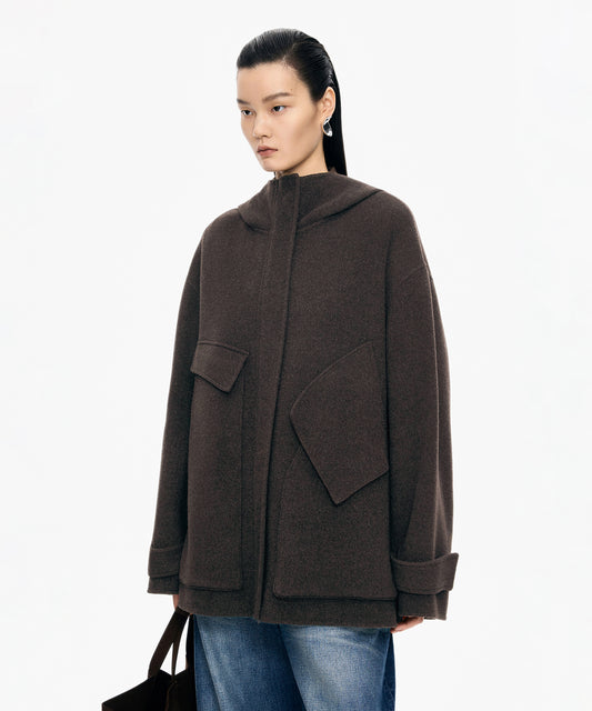 Sculpt Wool Coat