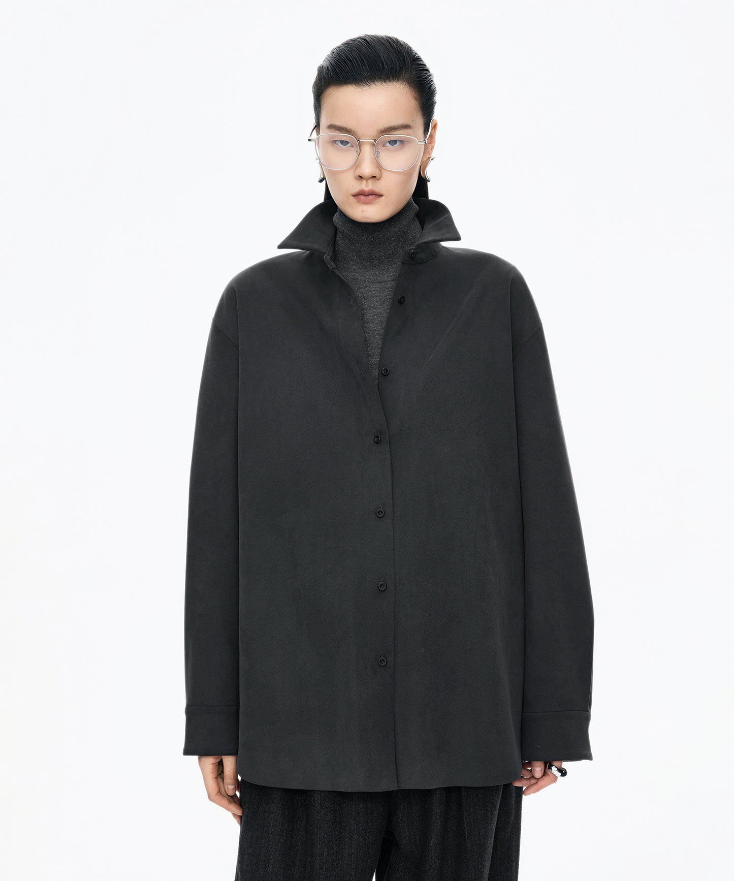 Soft Suede Overshirt