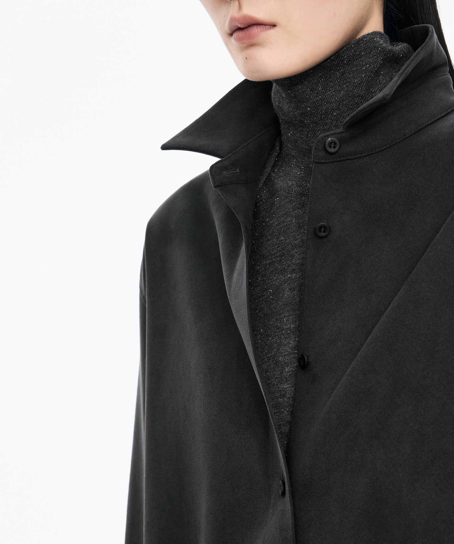 Soft Suede Overshirt