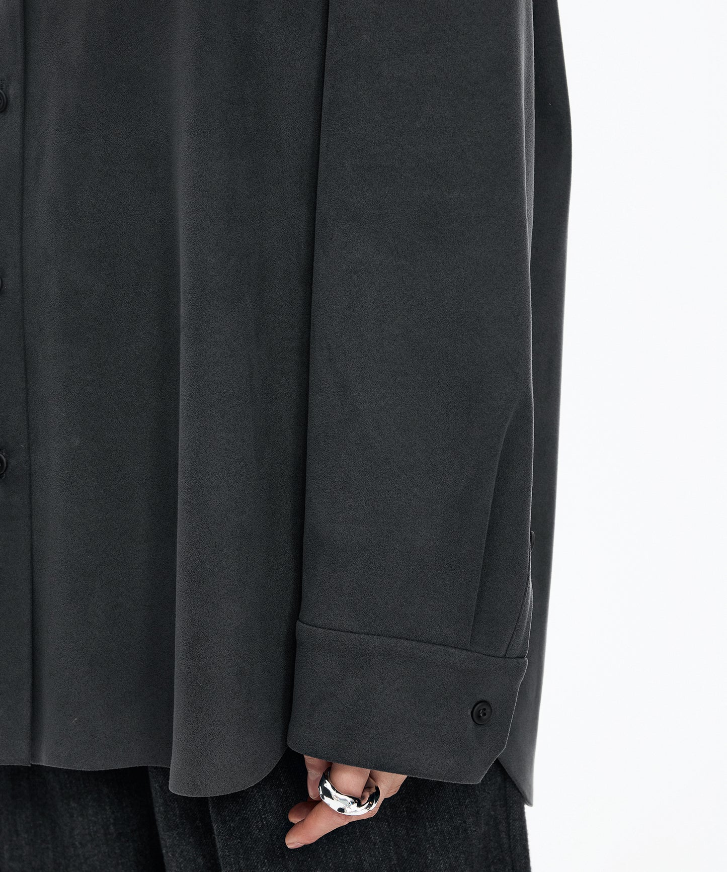 Soft Suede Overshirt