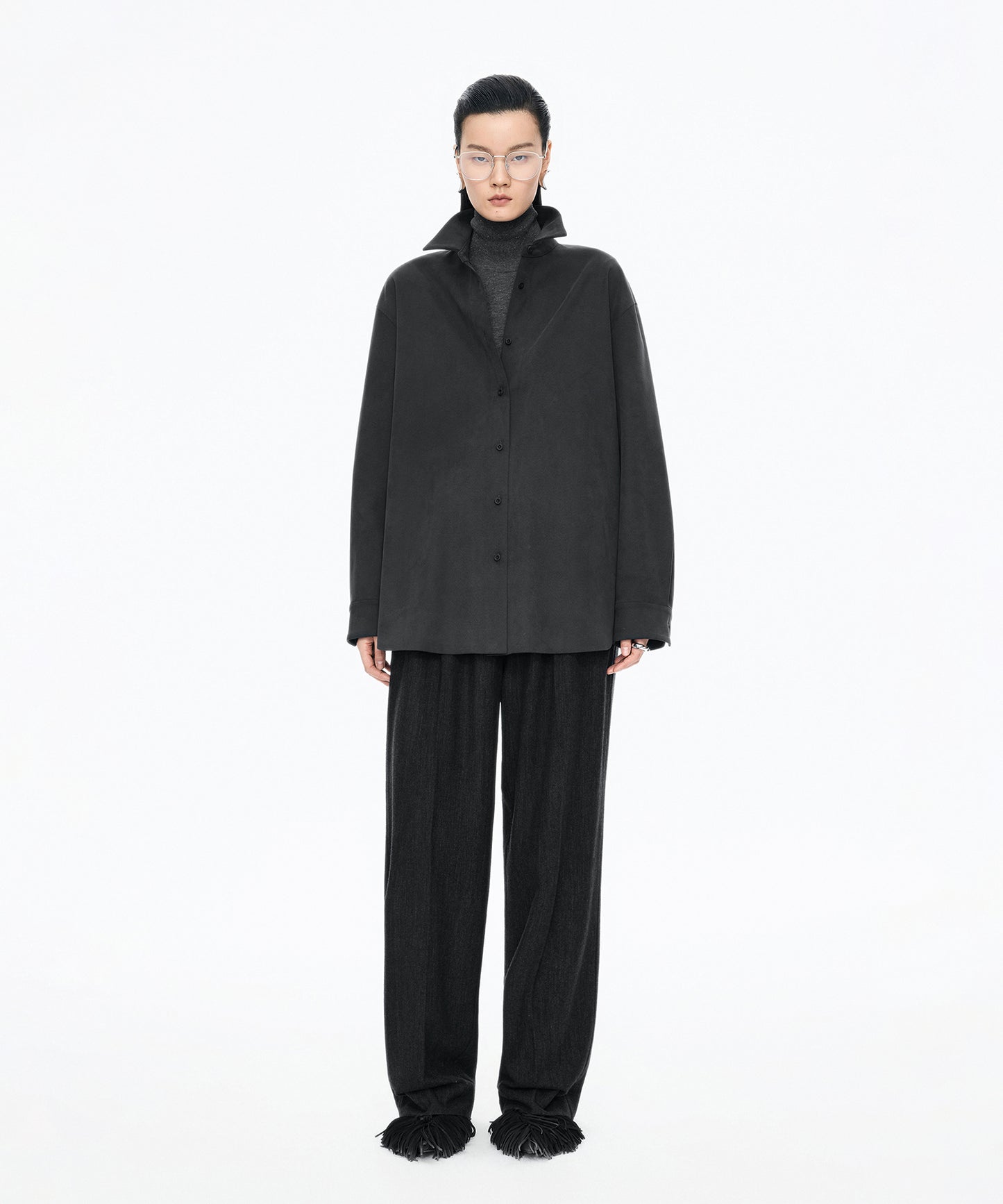 Soft Suede Overshirt