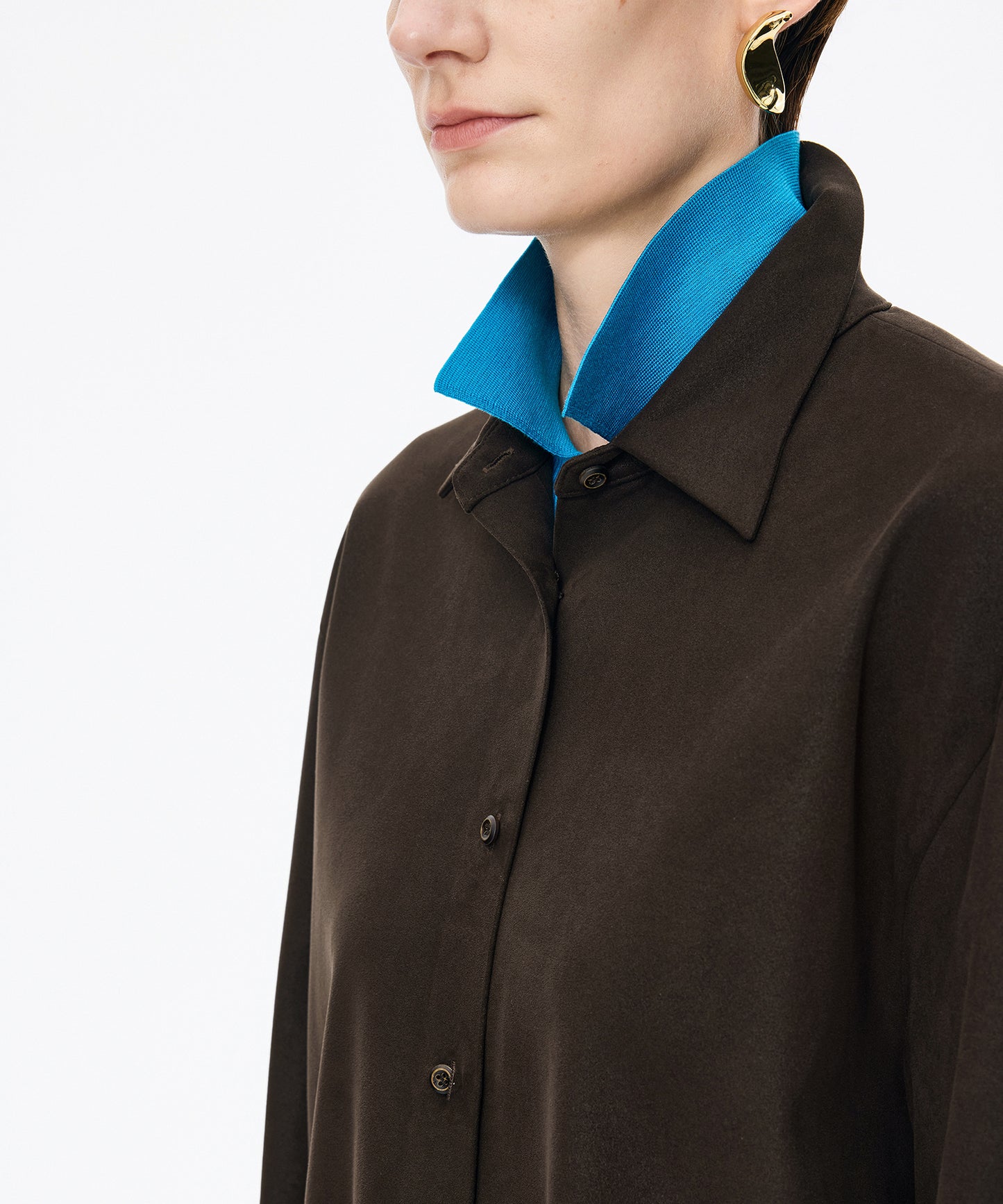 Soft Suede Overshirt