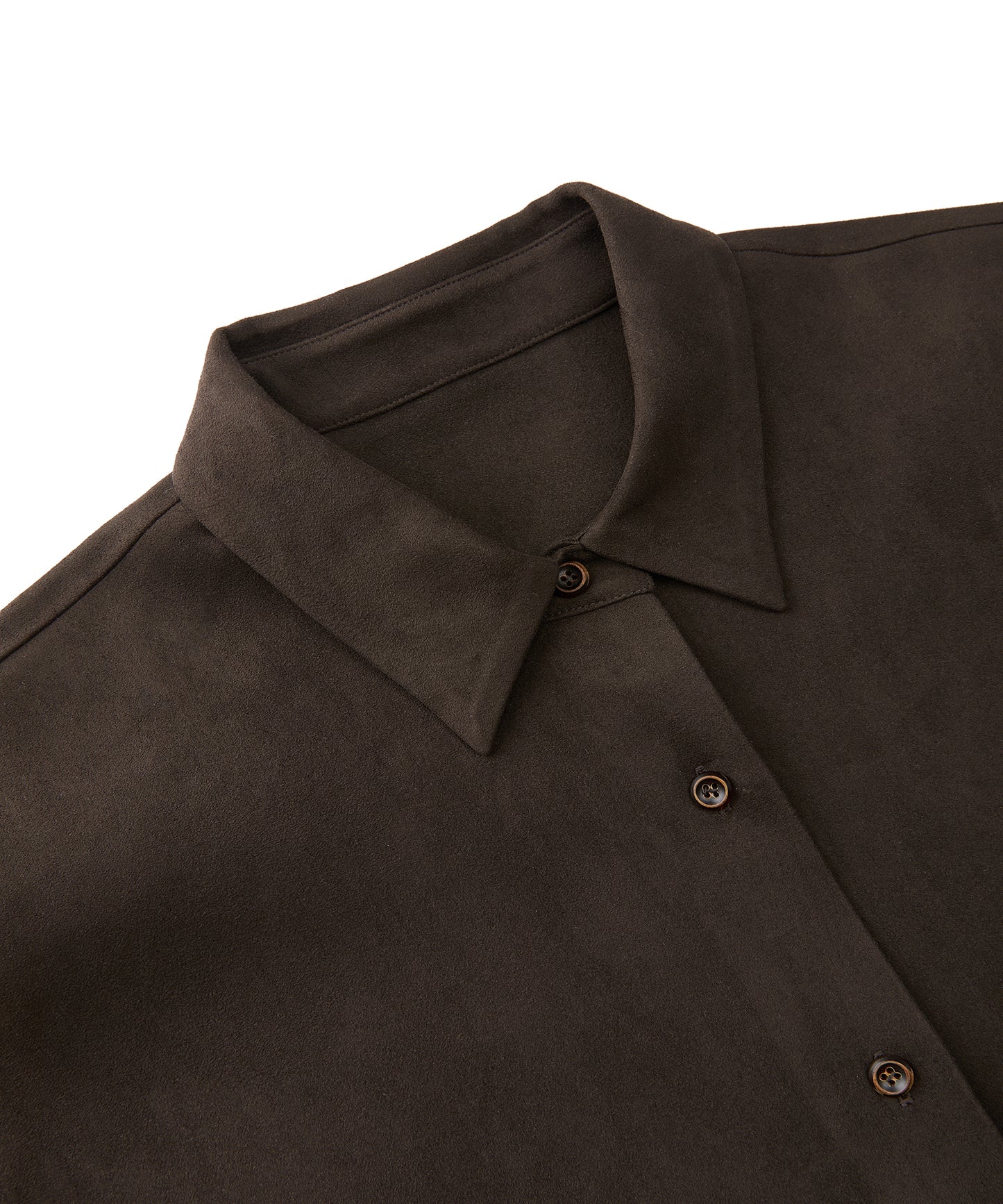Soft Suede Overshirt