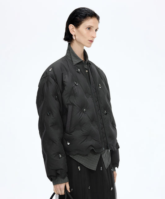 Beaded Air Down Jacket