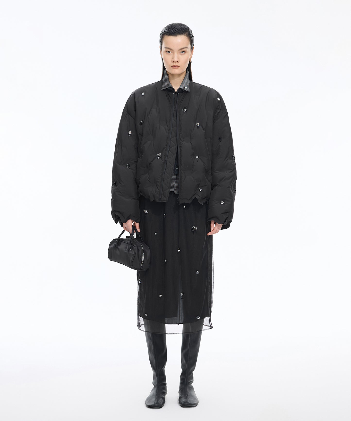 Beaded Air Down Jacket