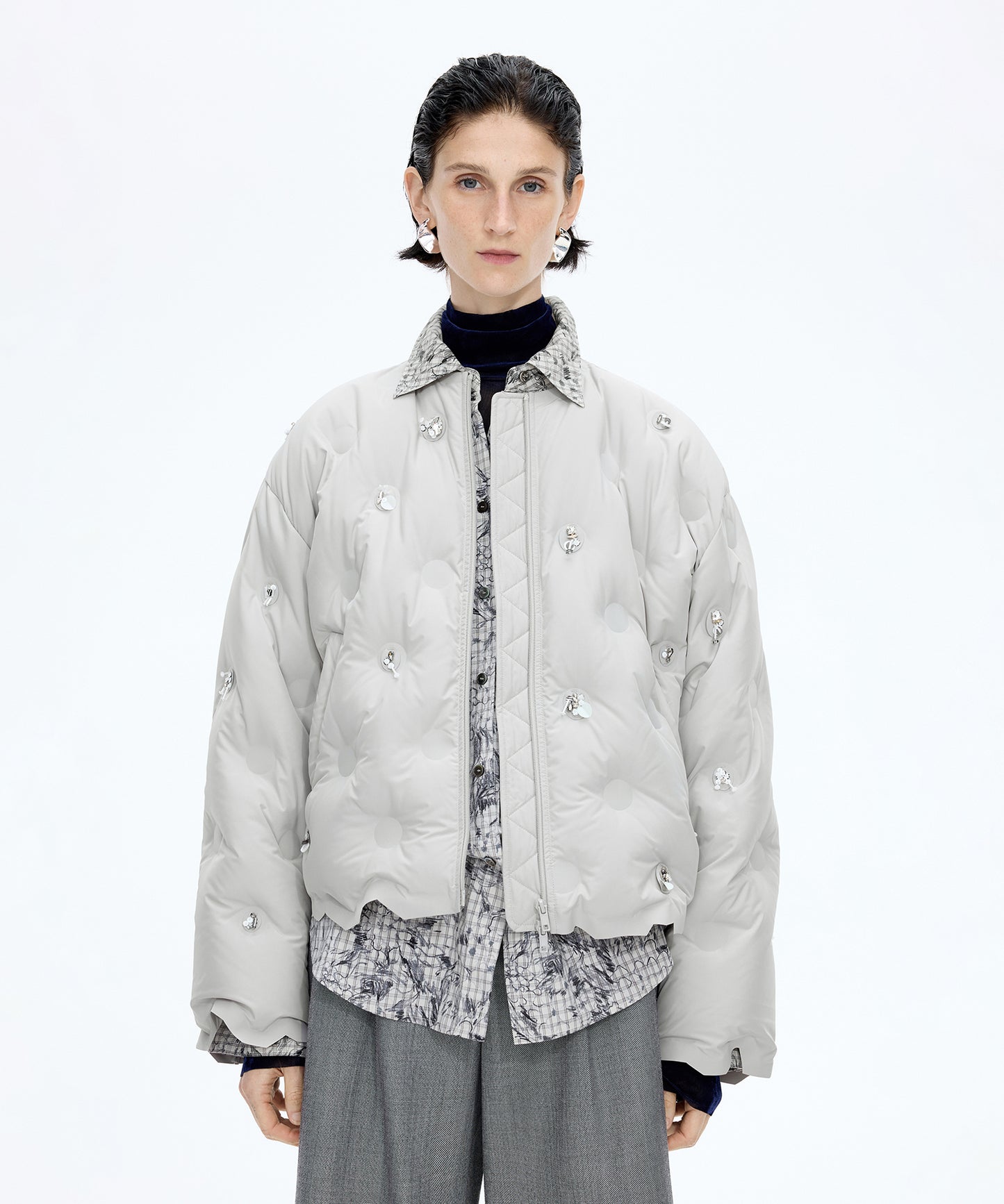 Beaded Air Down Jacket