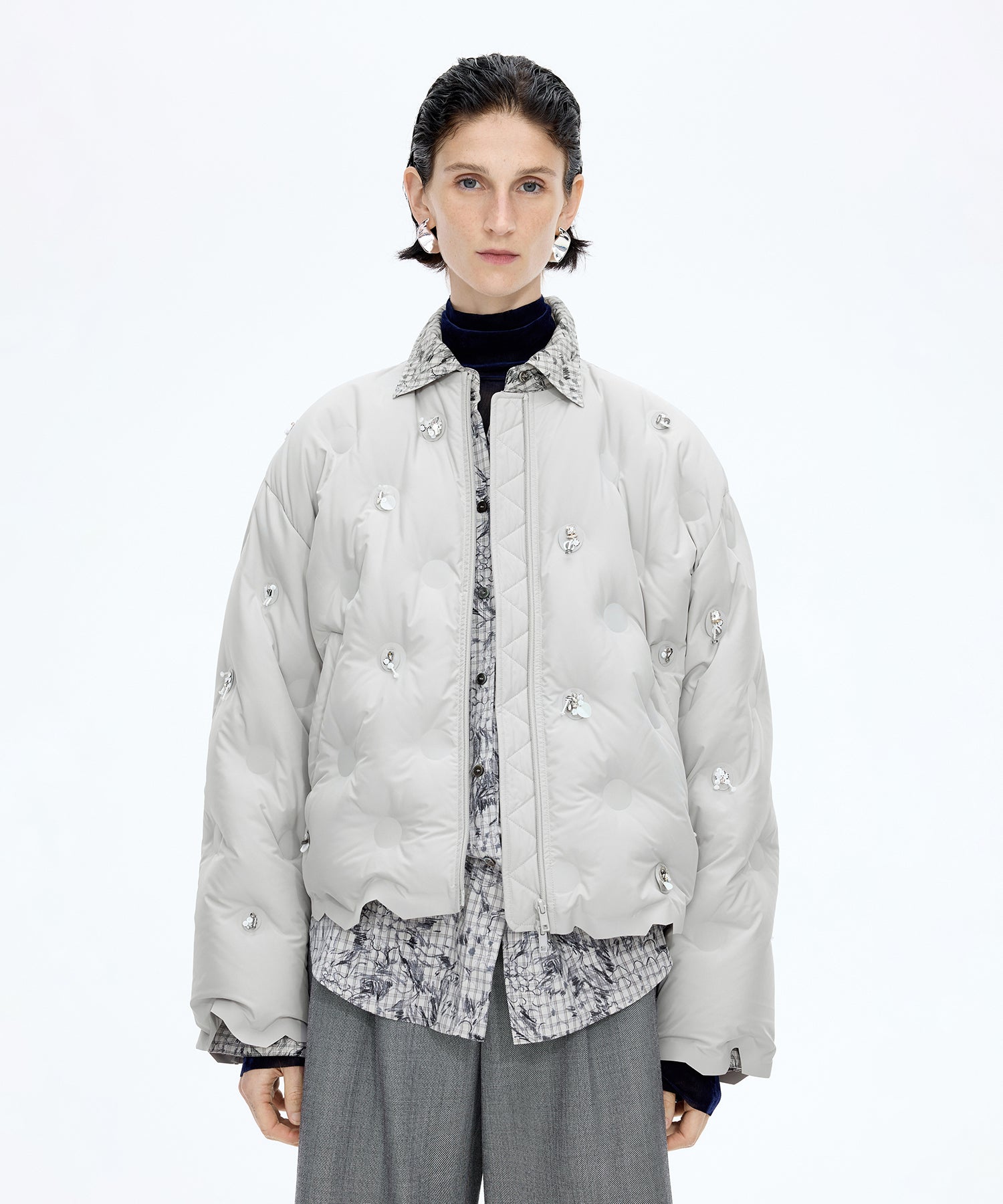 Beaded Air Down Jacket