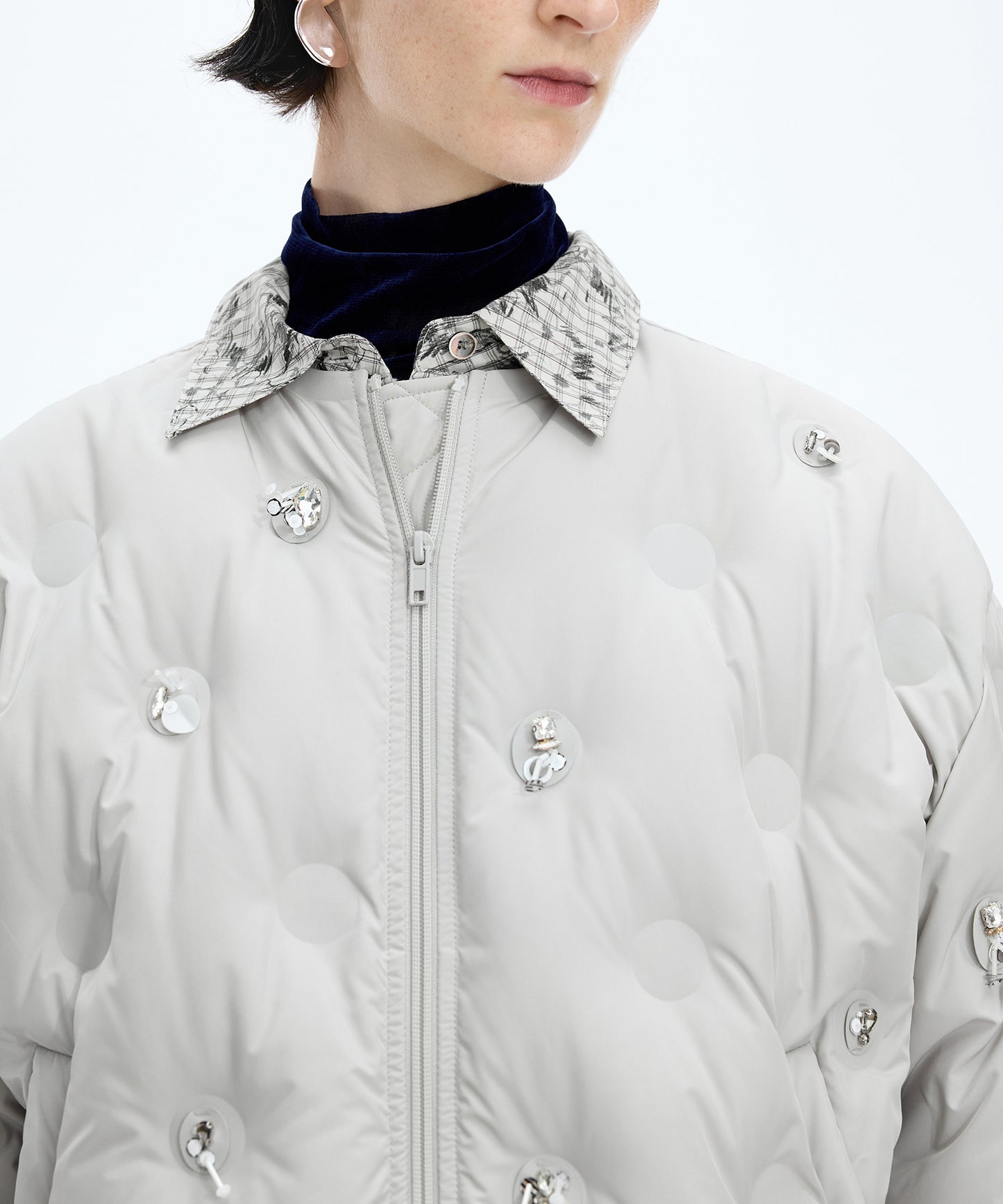 Beaded Air Down Jacket