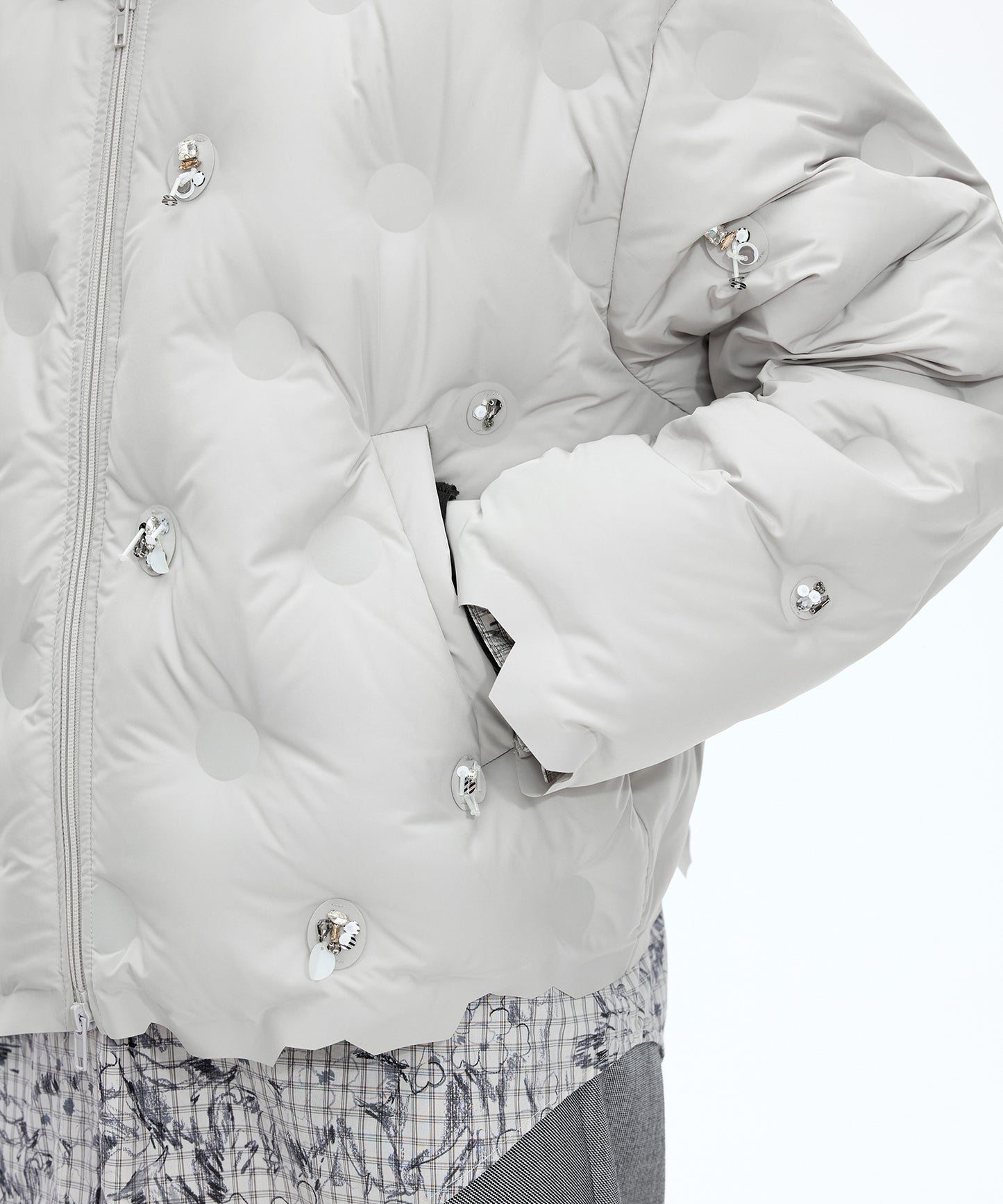 Beaded Air Down Jacket
