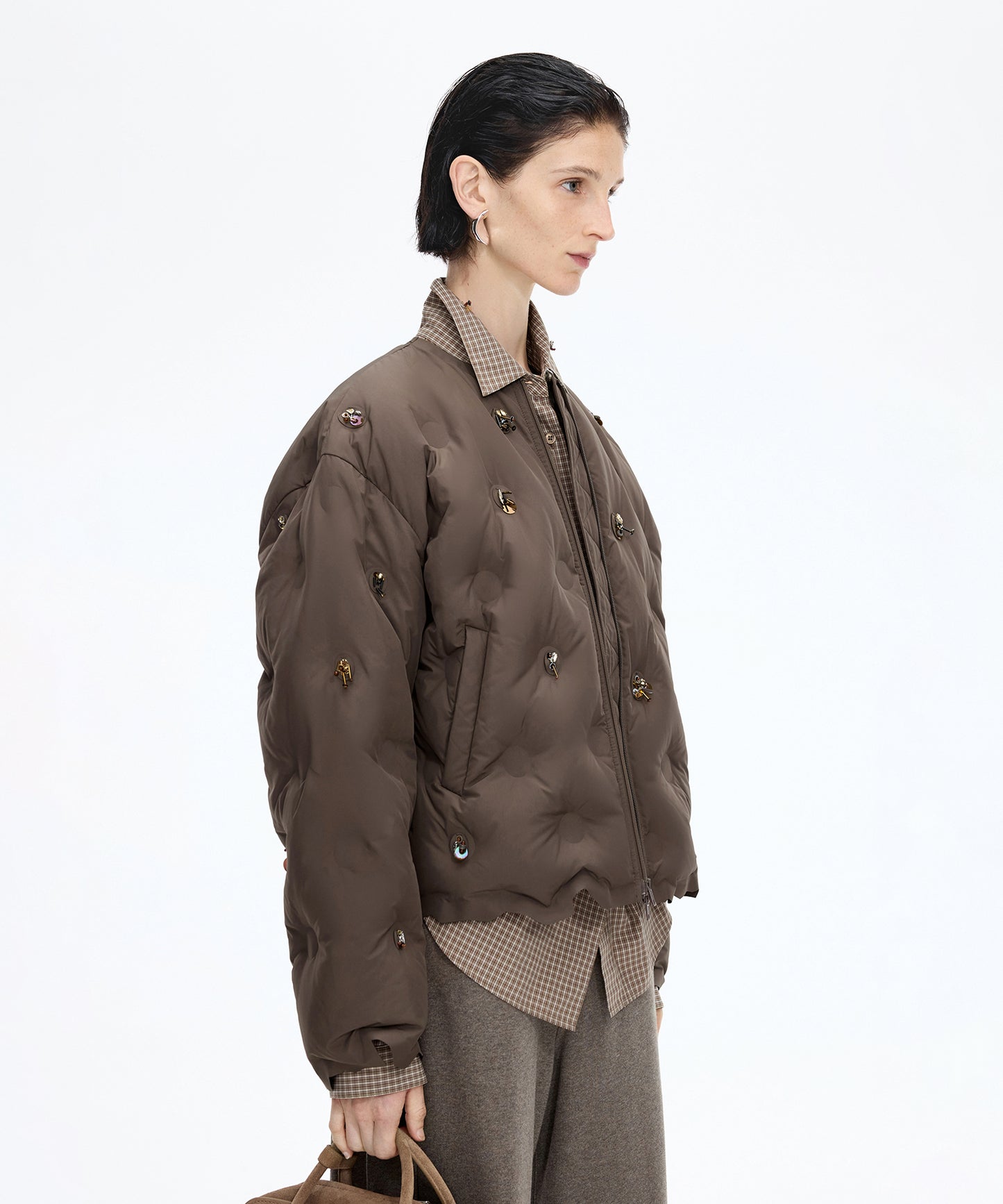 Beaded Air Down Jacket