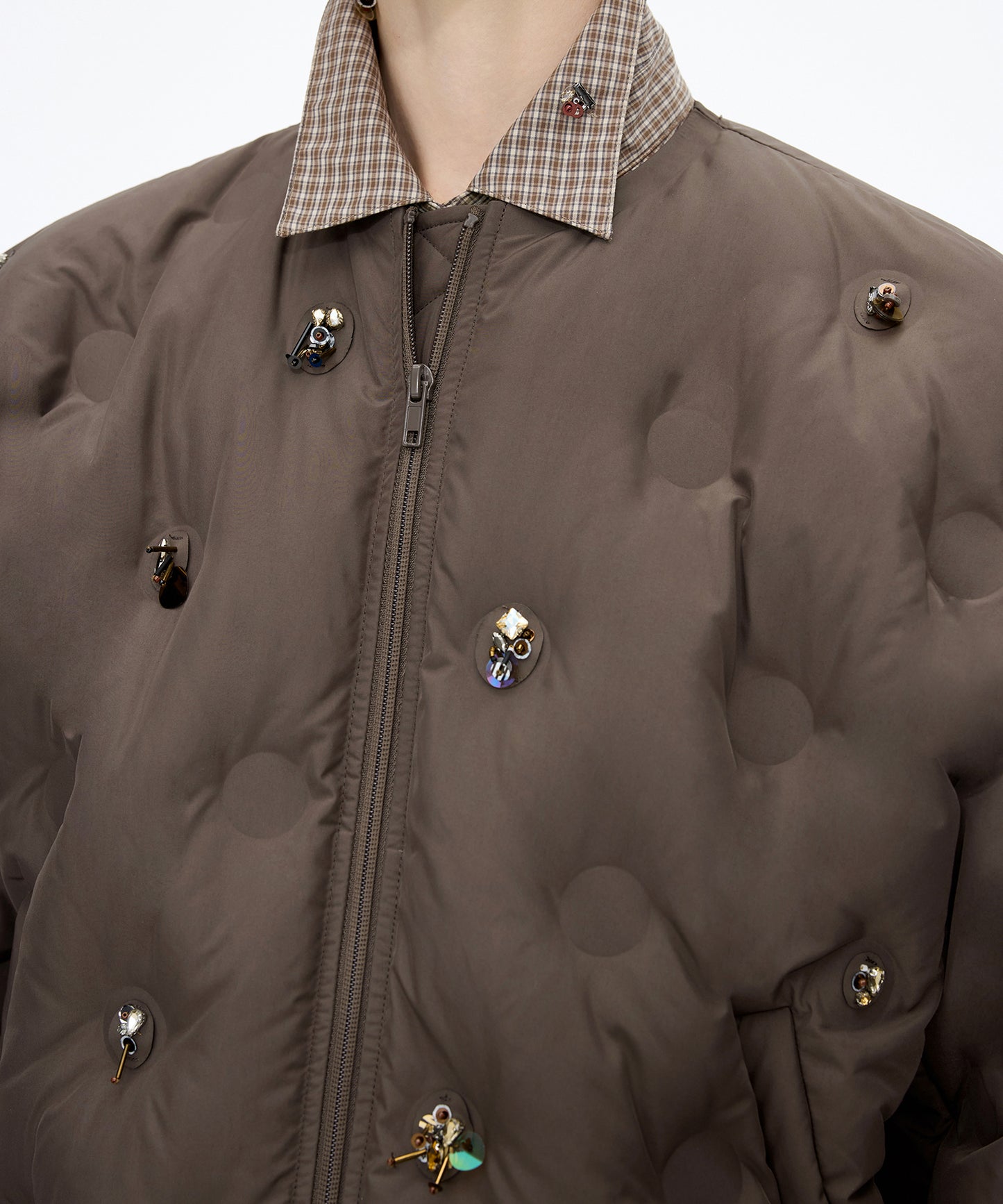 Beaded Air Down Jacket