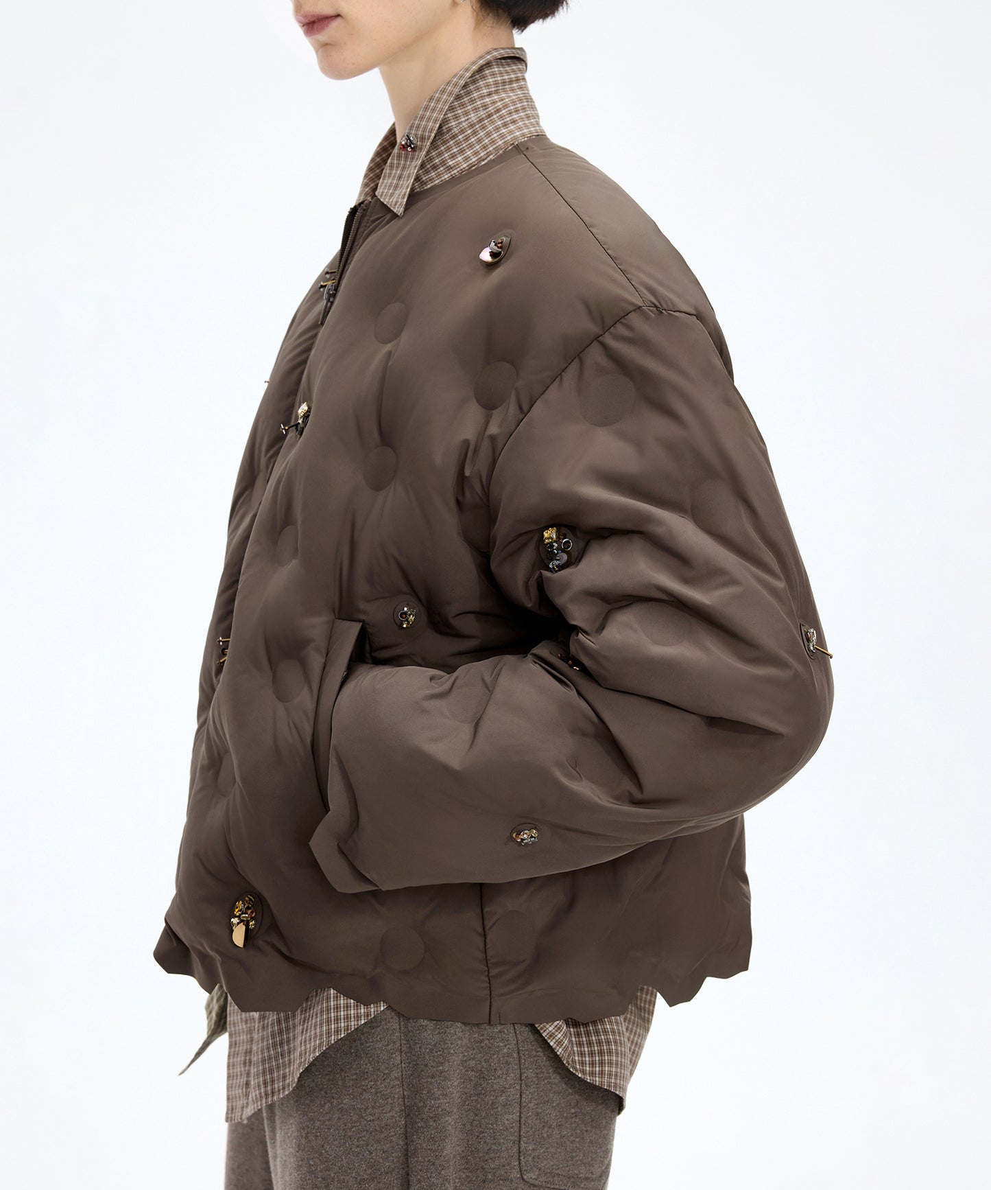 Beaded Air Down Jacket