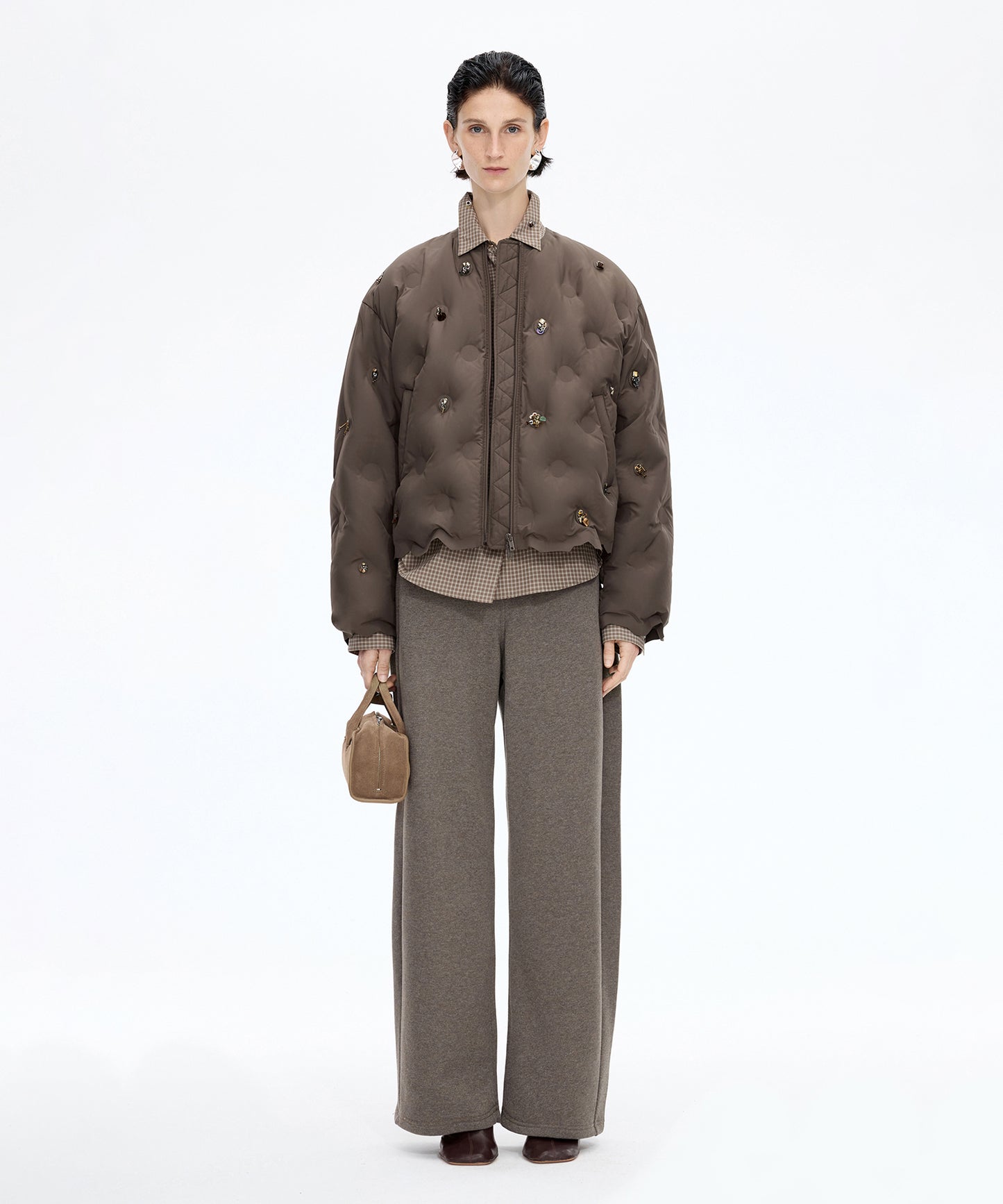 Beaded Air Down Jacket