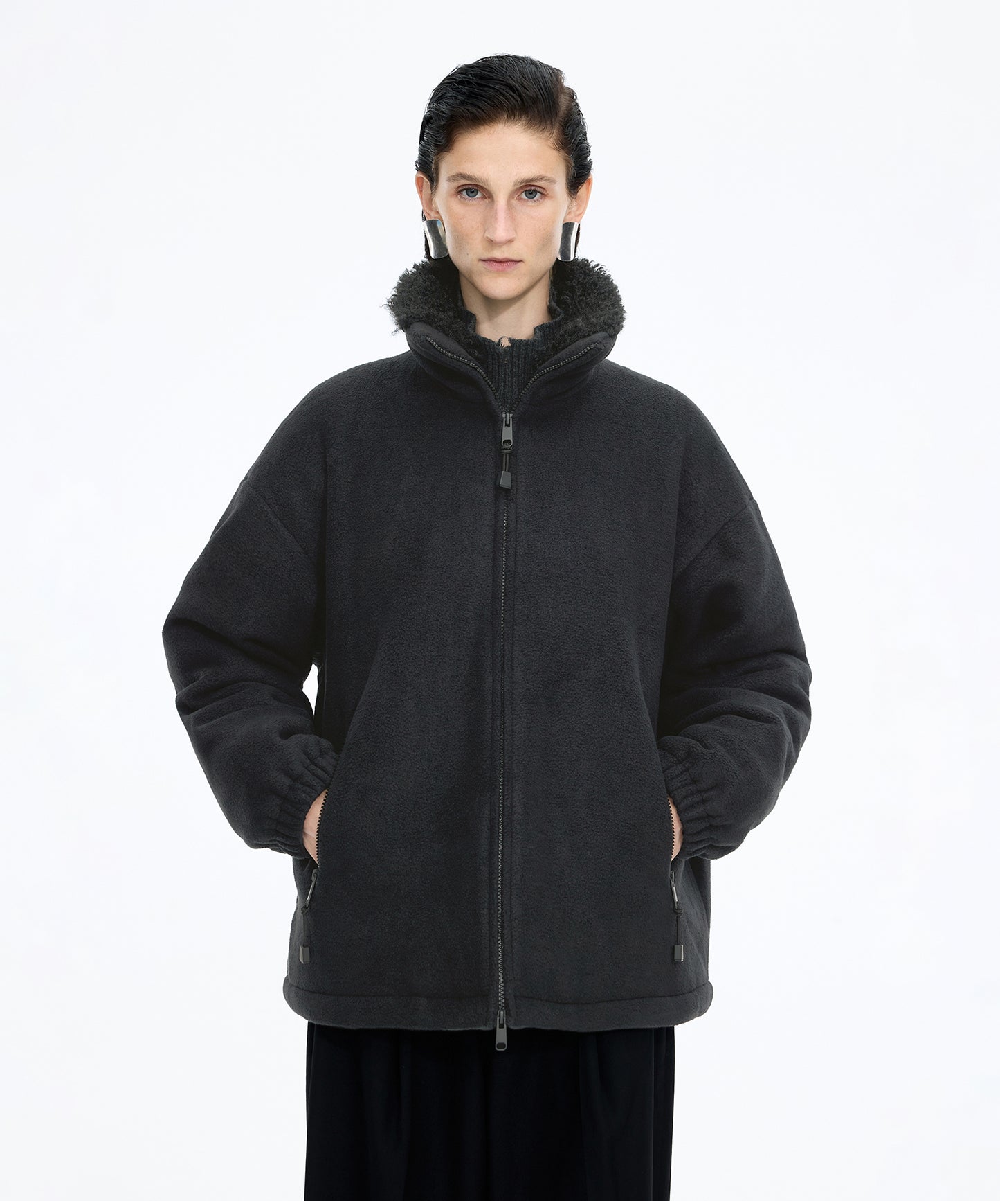 Fleece Down Jacket