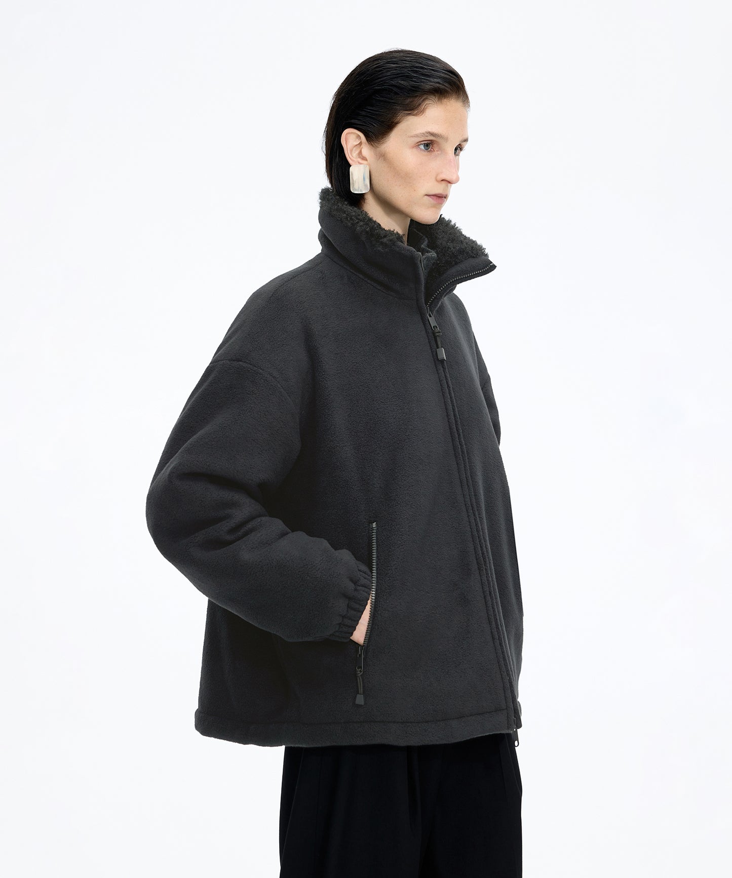 Fleece Down Jacket