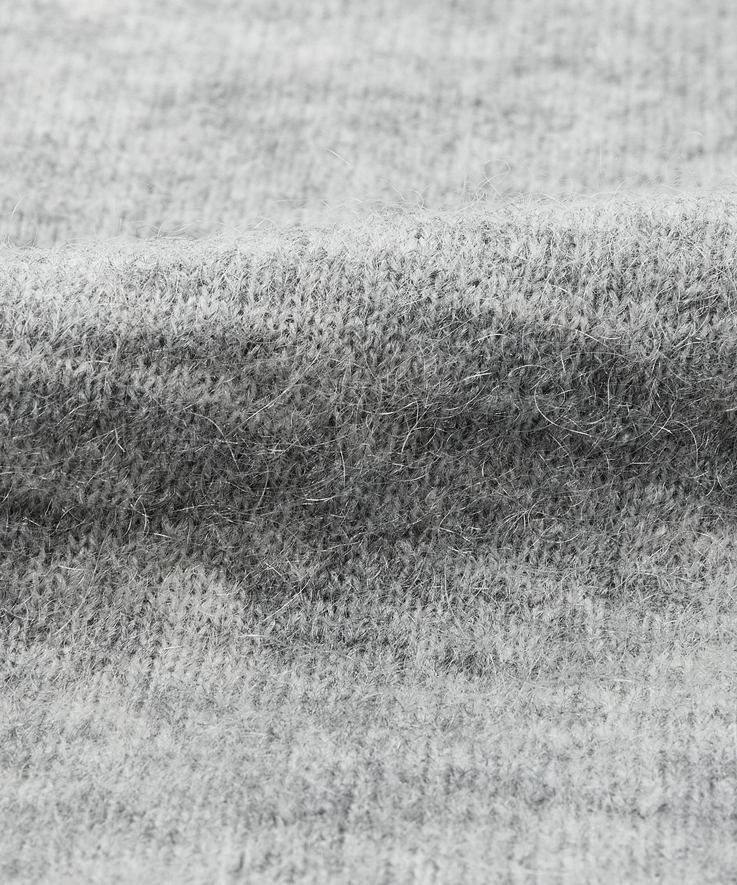 Denim × Knit Contrast Sweater