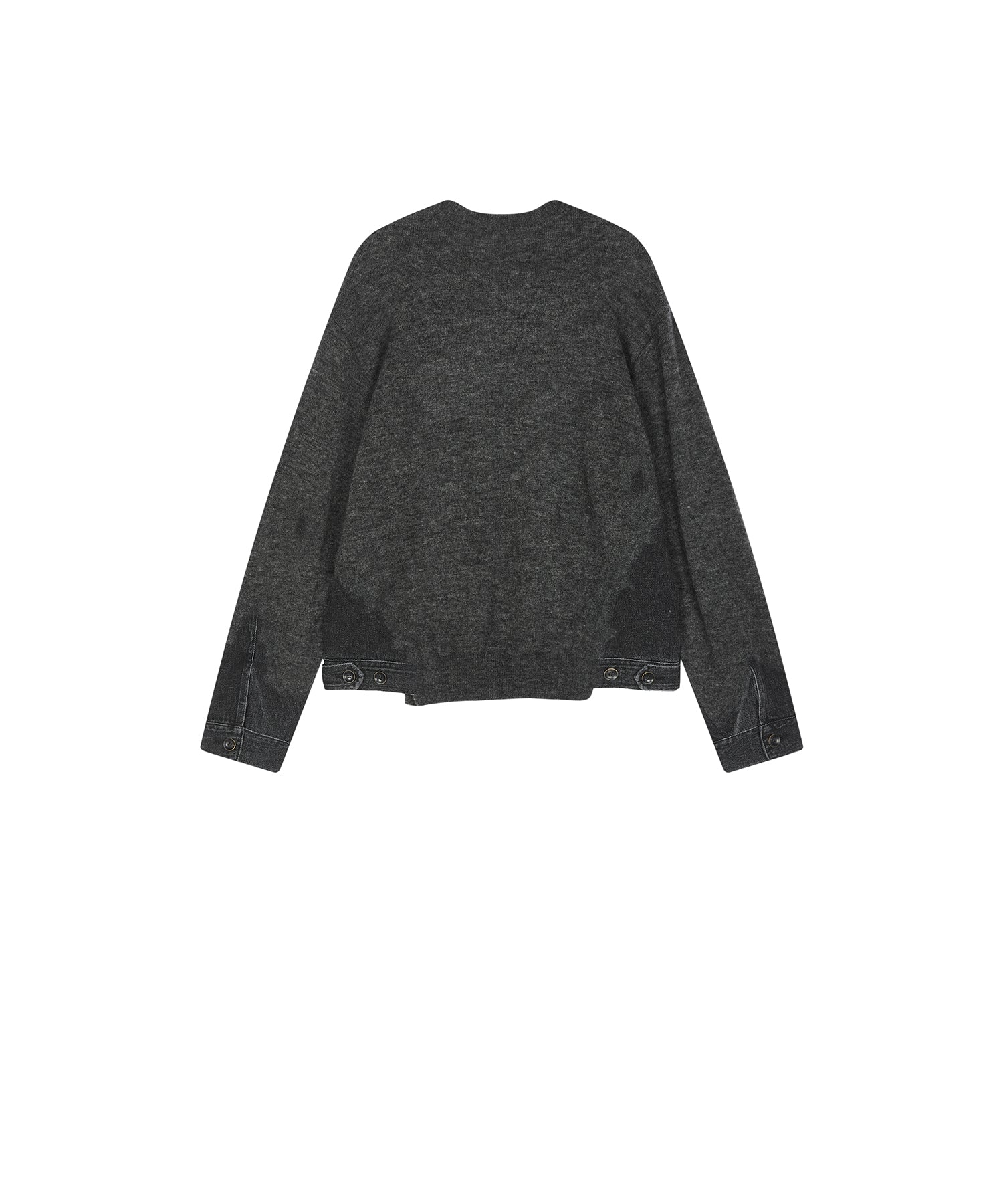 Denim × Knit Contrast Sweater – JNBY ONLINE STORE