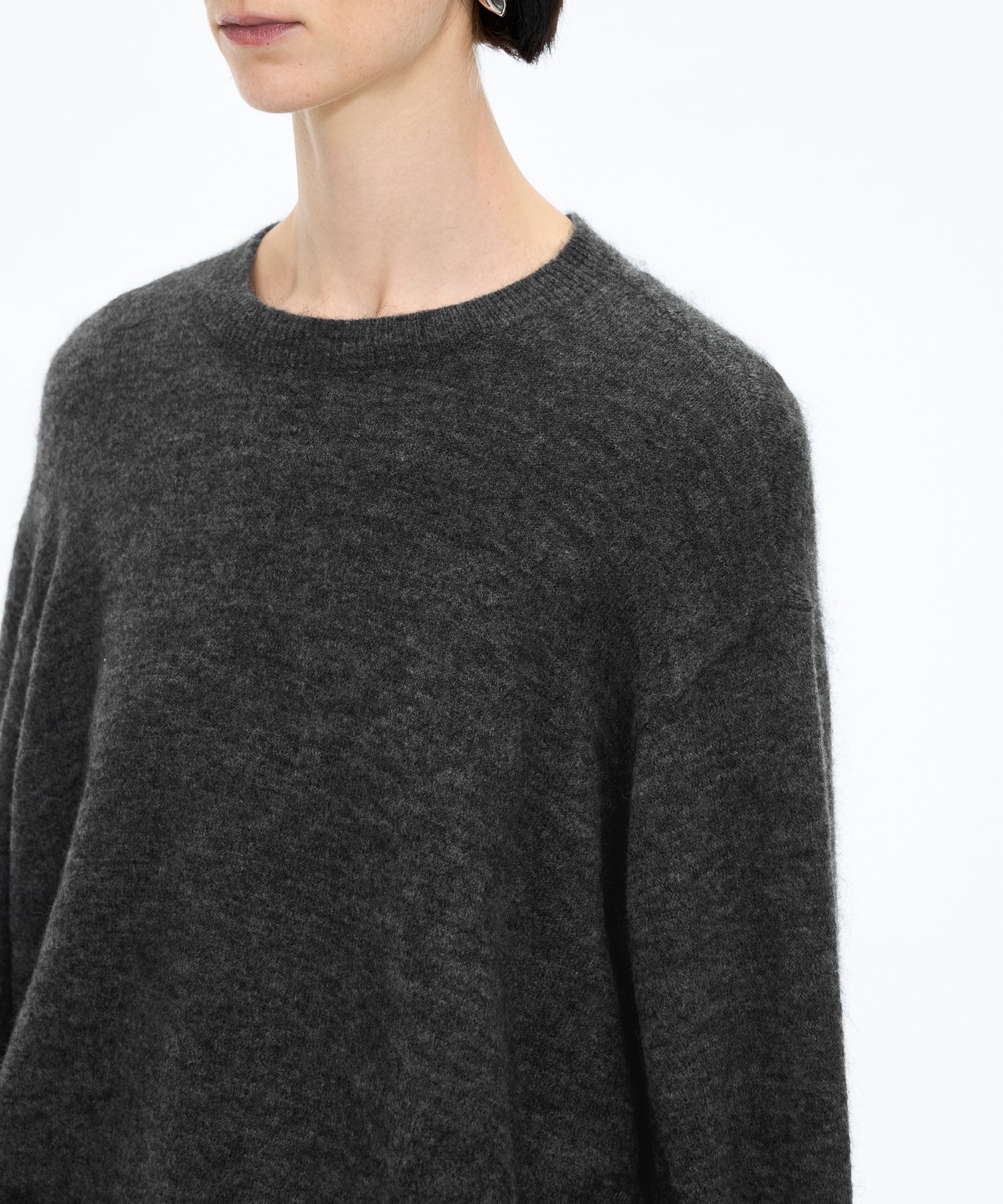 Denim × Knit Contrast Sweater – JNBY ONLINE STORE