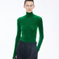 Velour Turtleneck Top