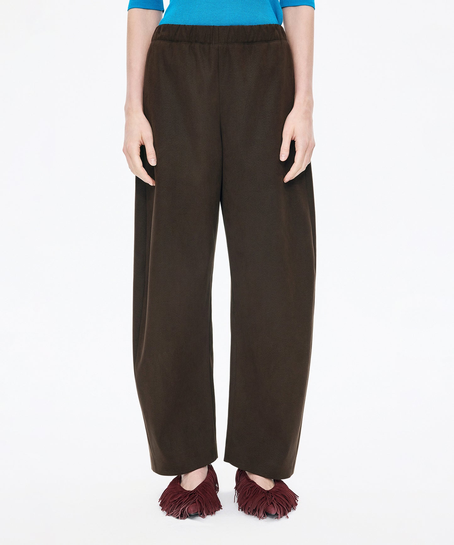 Soft Suede Trousers