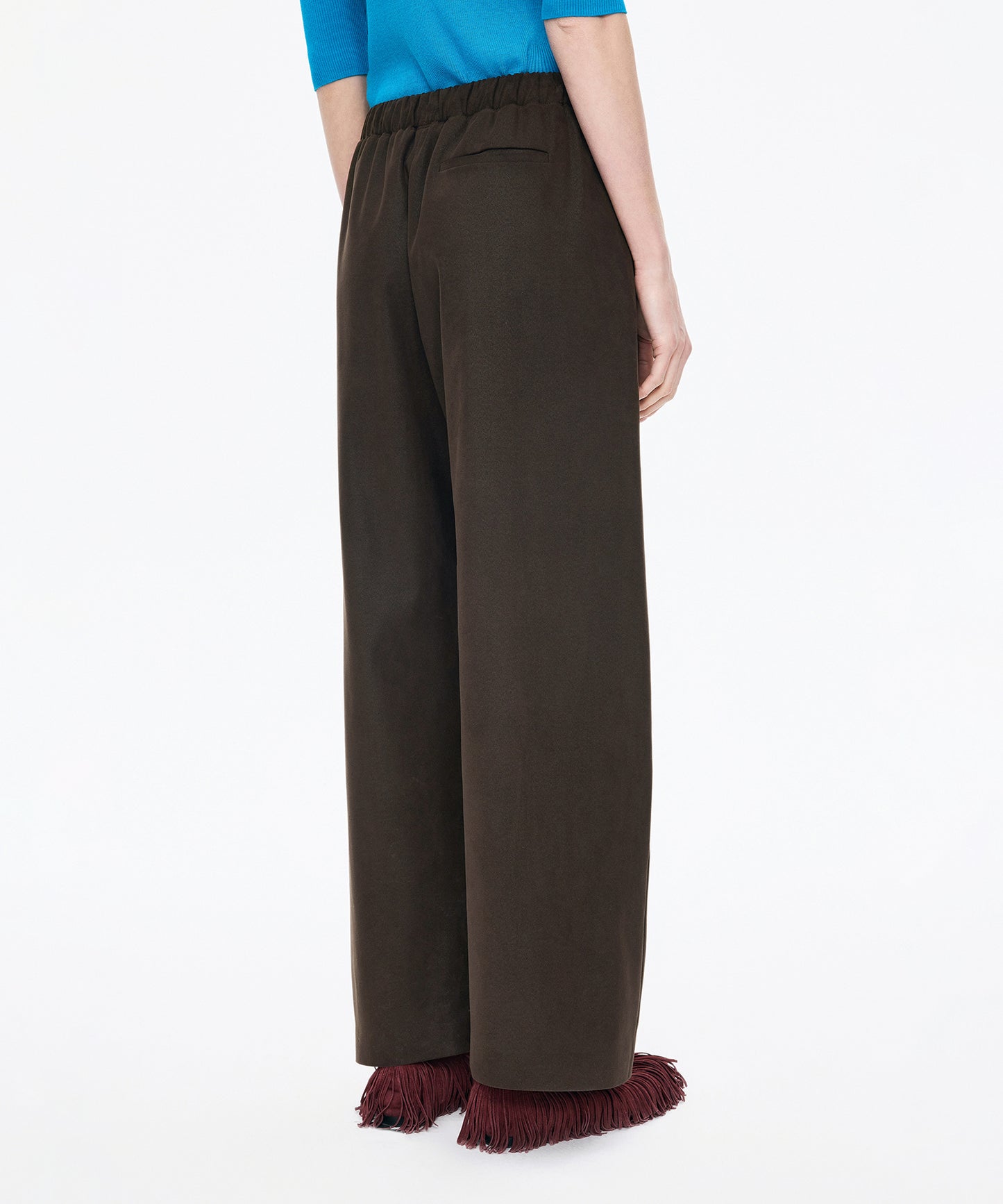 Soft Suede Trousers