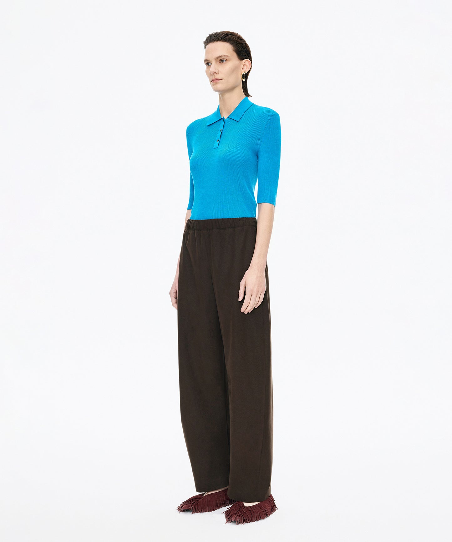 Soft Suede Trousers