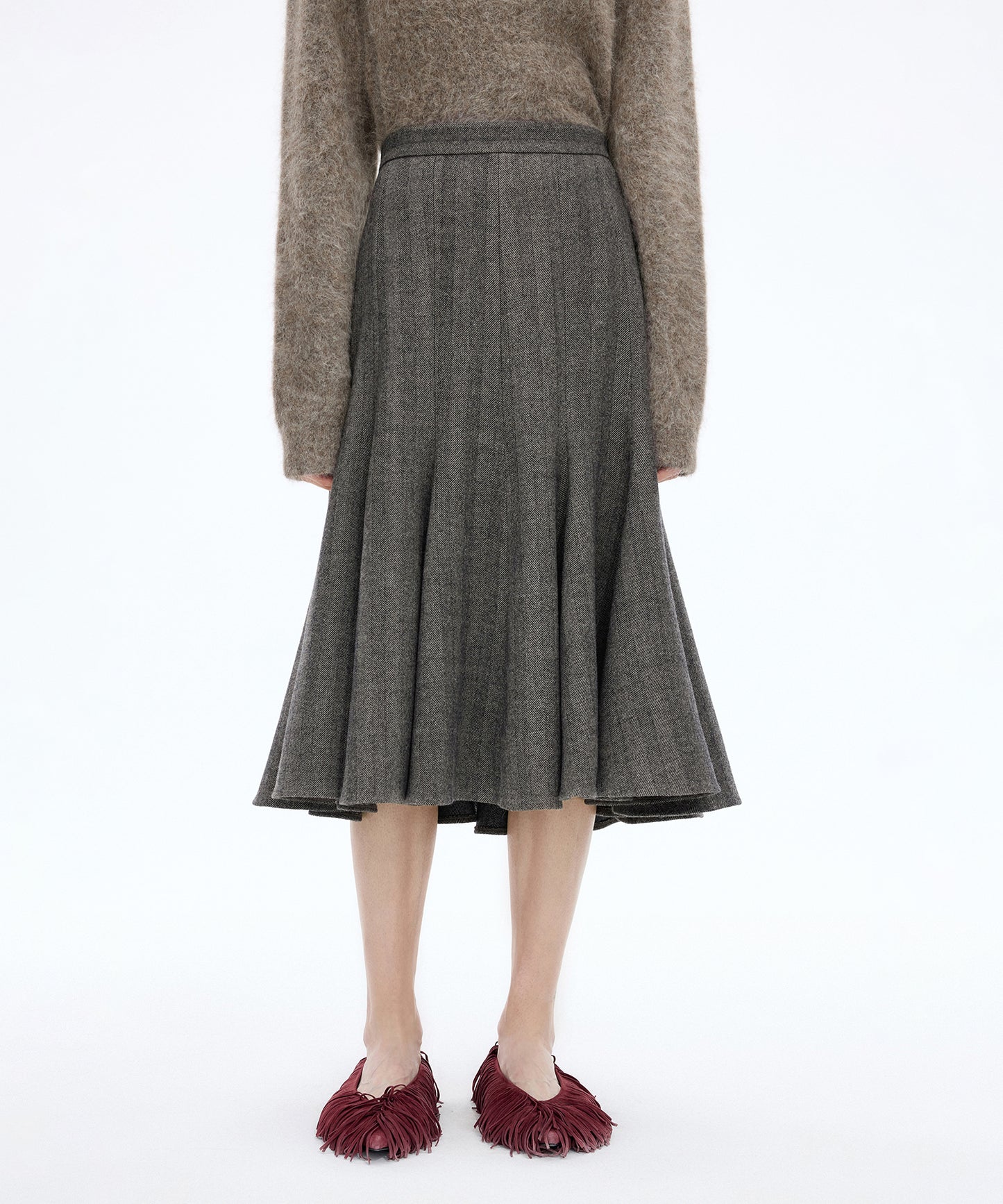 Herringbone Mermaid Skirt