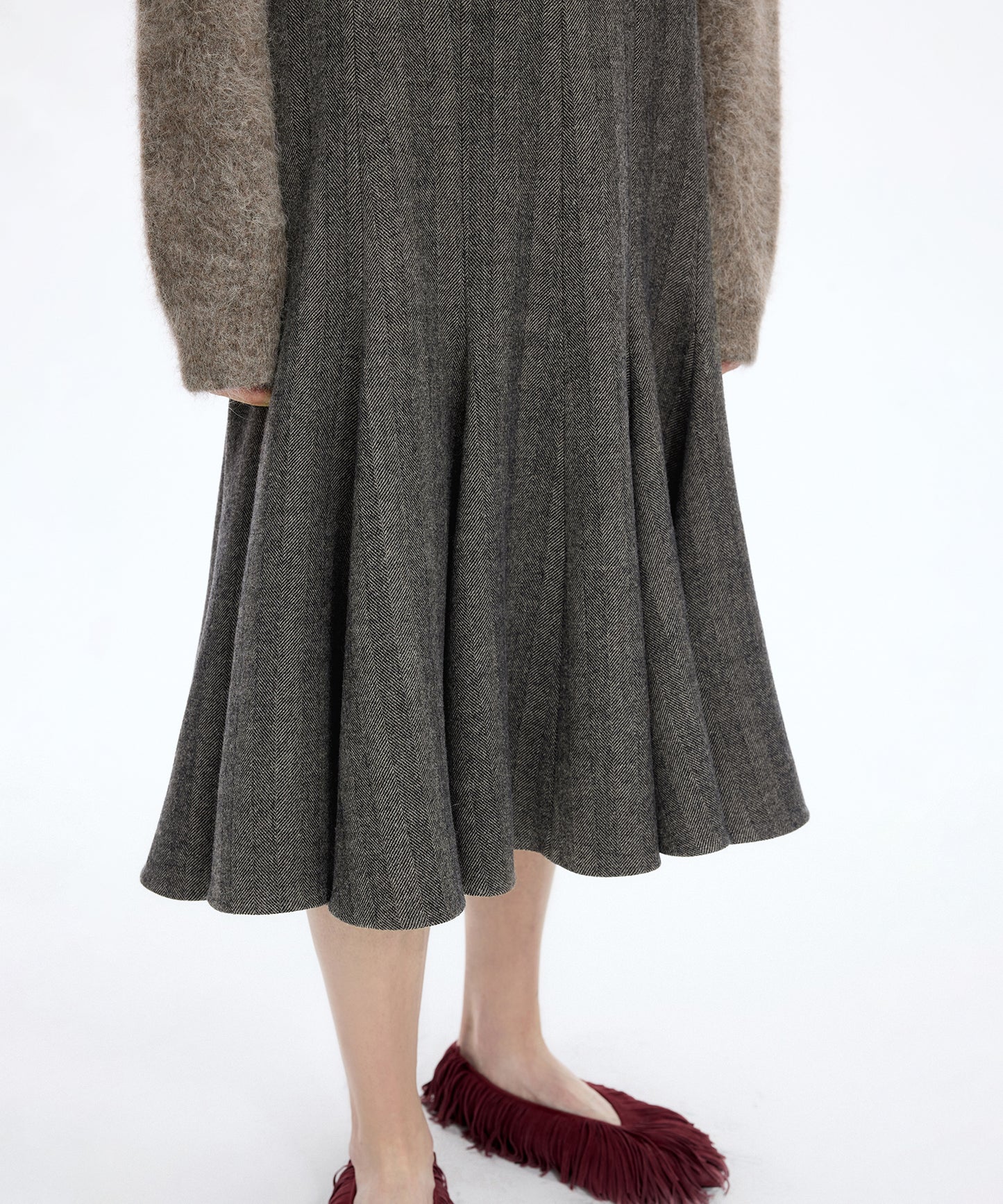 Herringbone Mermaid Skirt