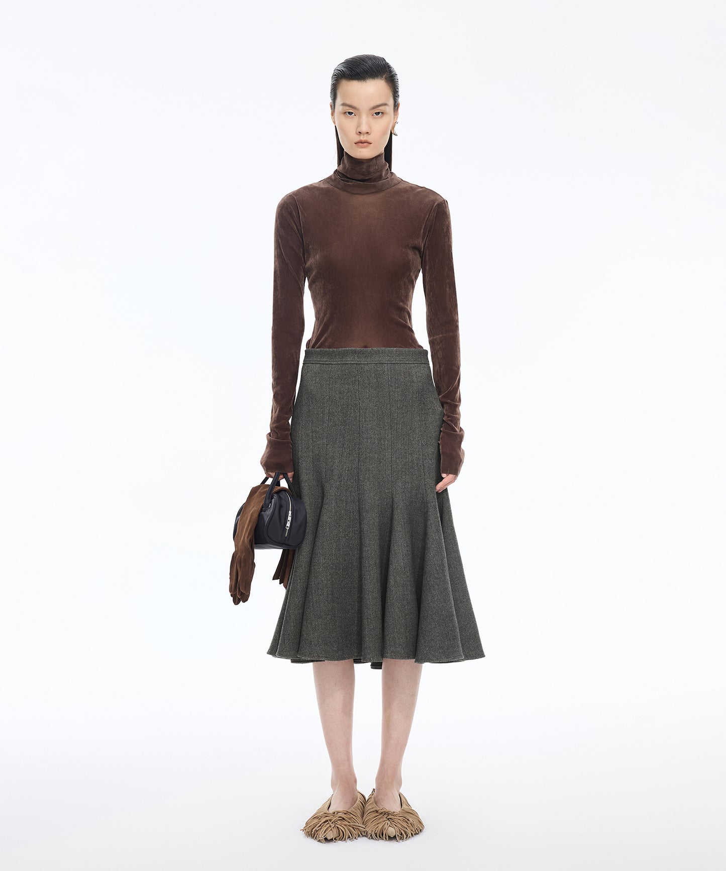 Herringbone Mermaid Skirt