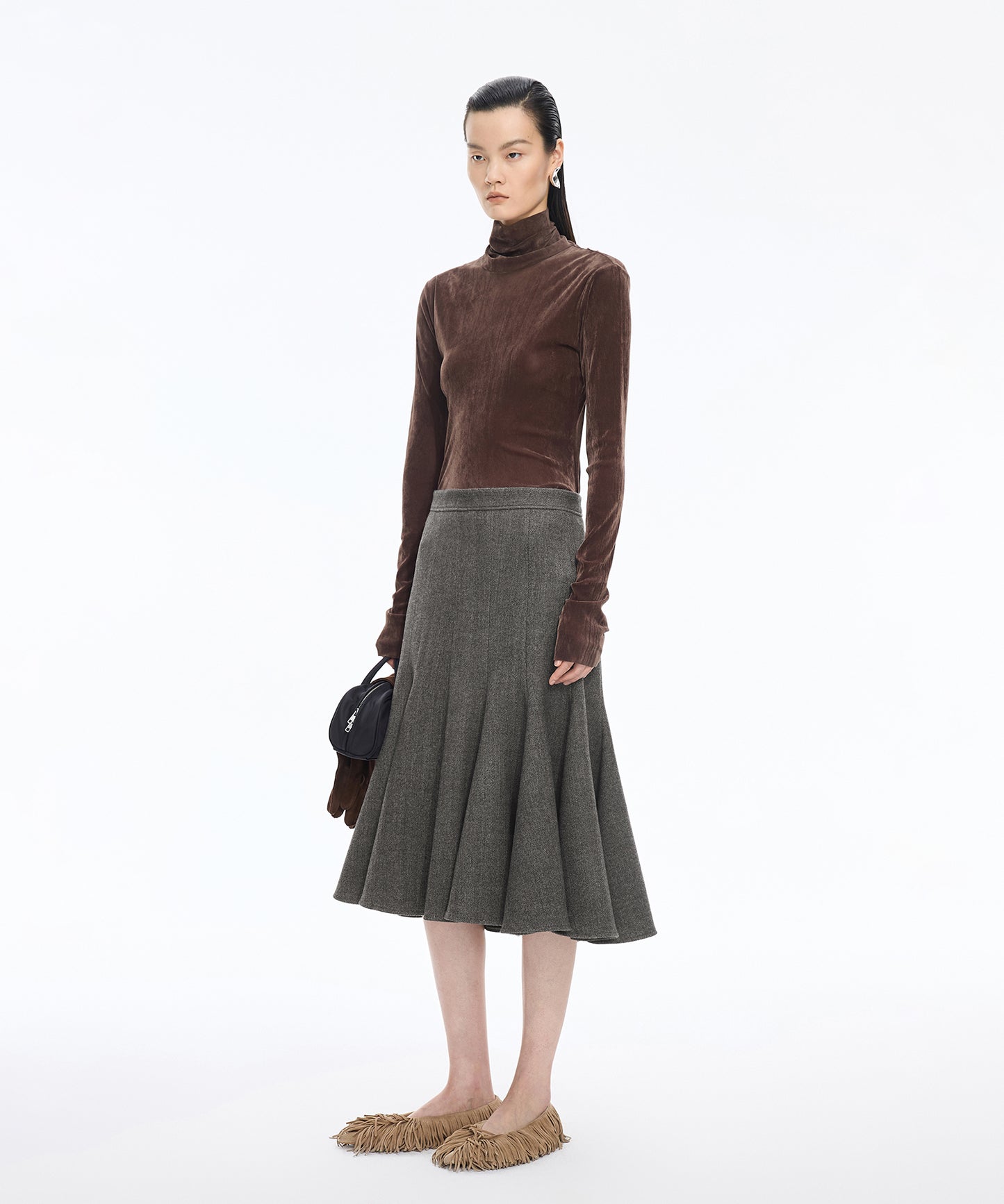 Herringbone Mermaid Skirt