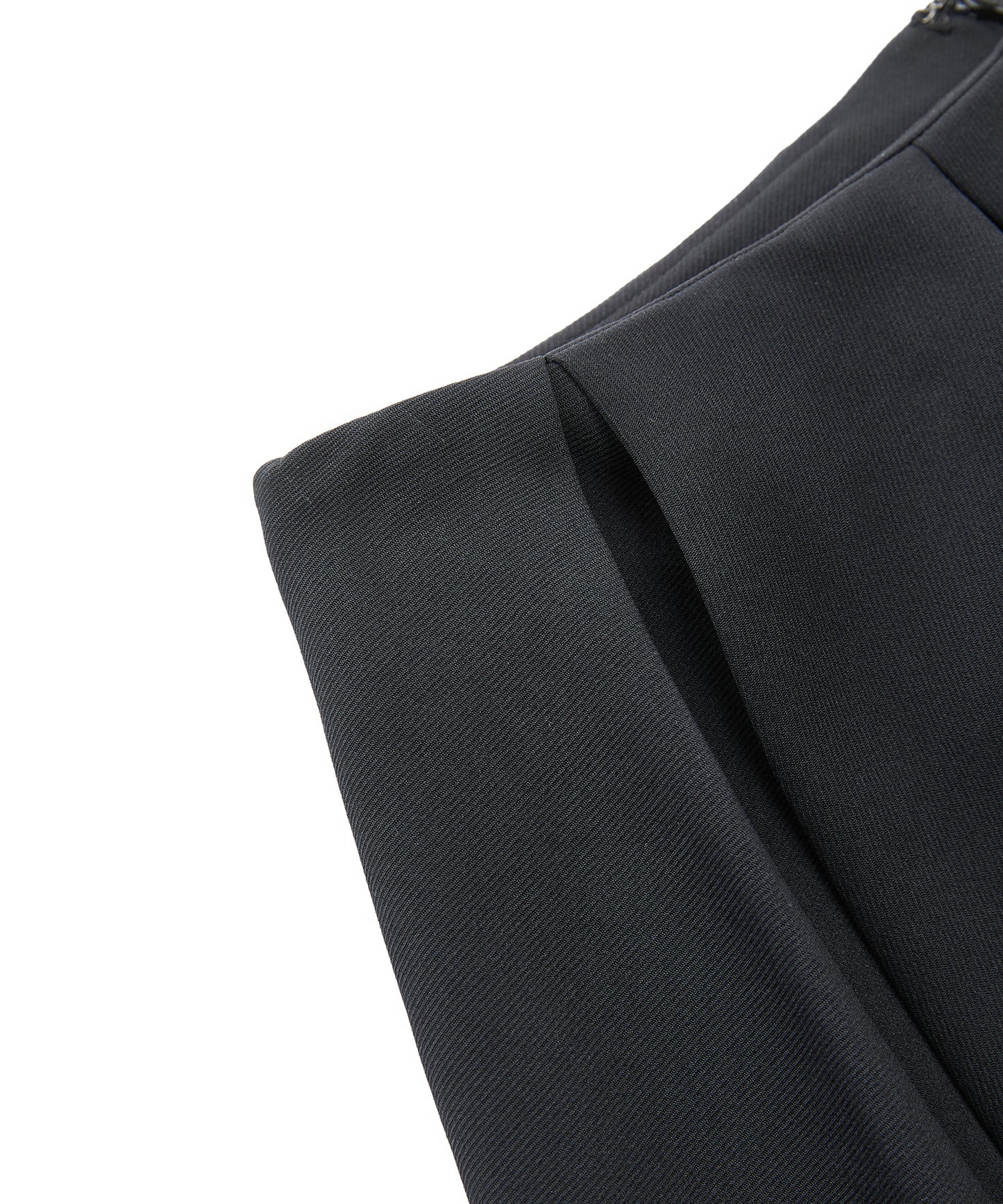 Box Pleated Flare Skirt