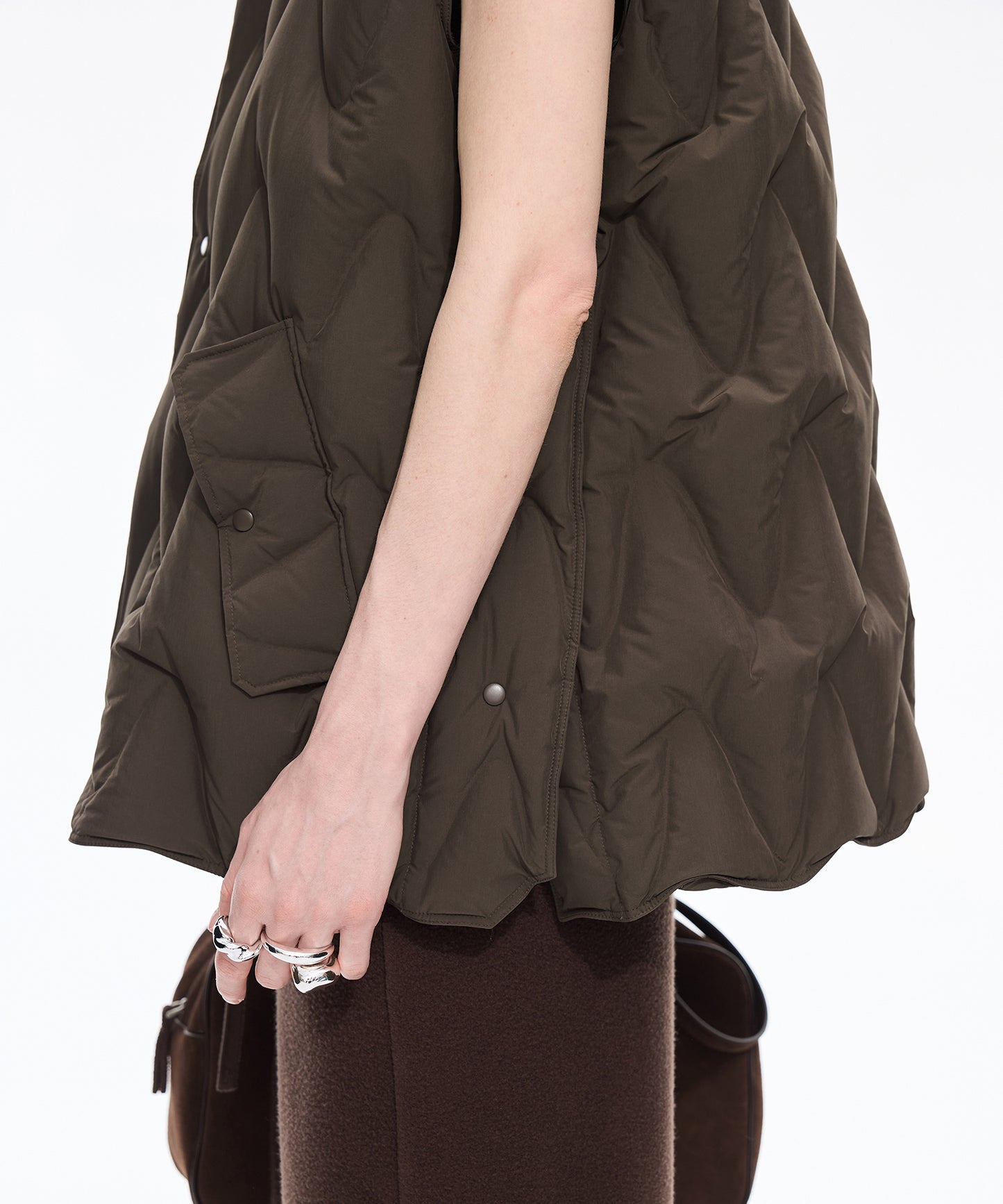 Matte Quilted Vest