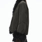 Fur-trimmed Down Jacket