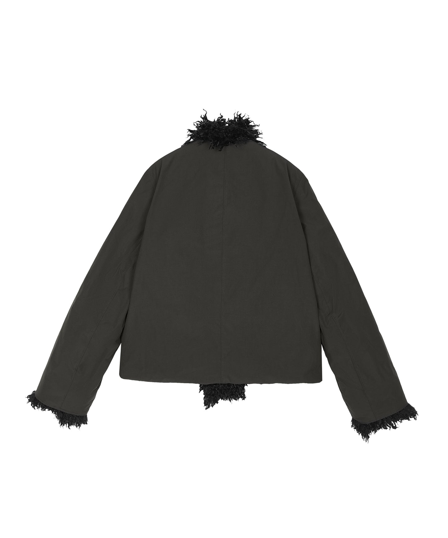 Fur-trimmed Down Jacket