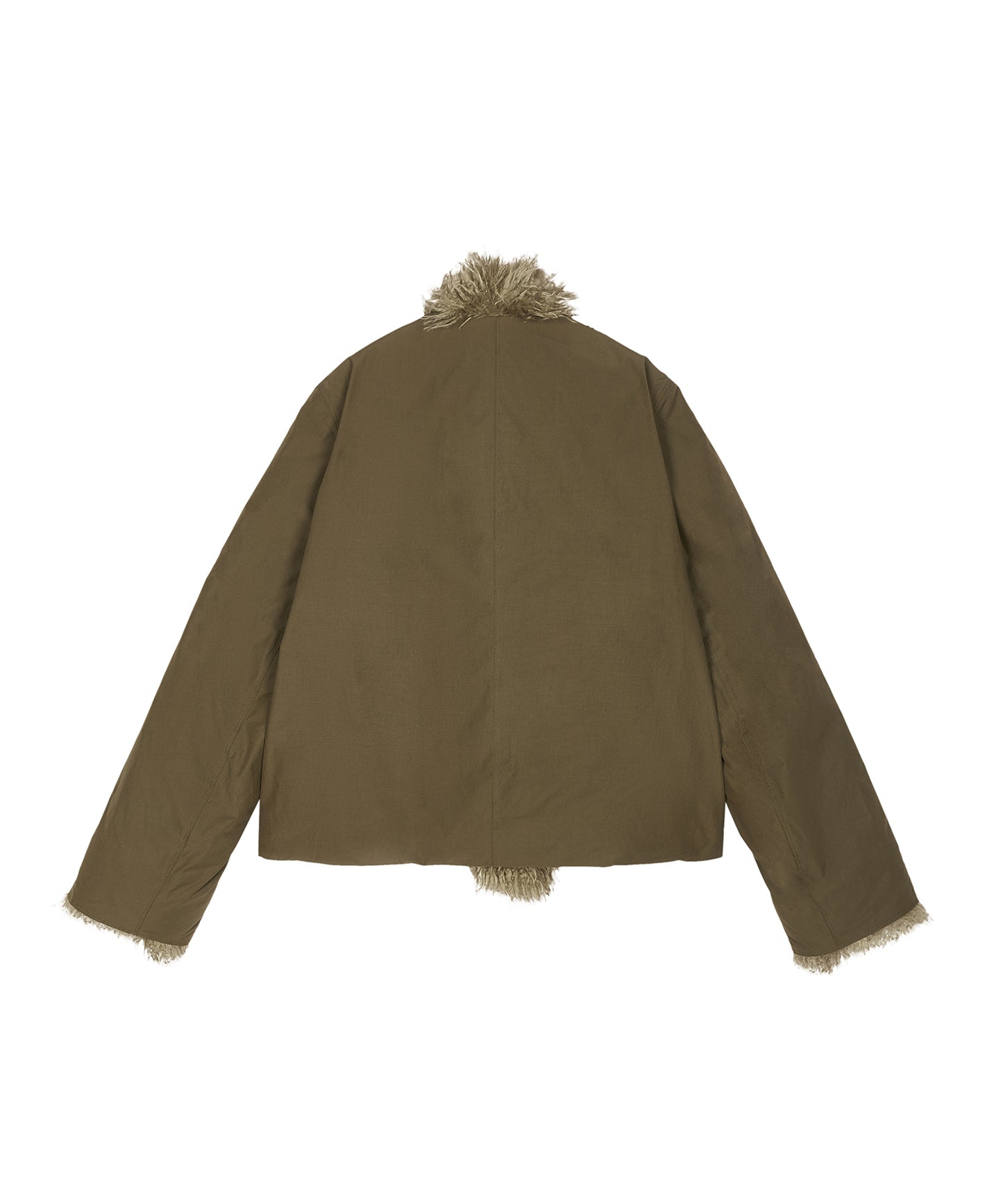 Fur-trimmed Down Jacket