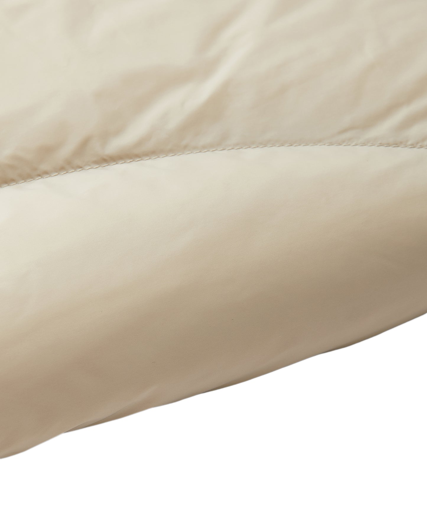 Curved Quilted Down Jacket