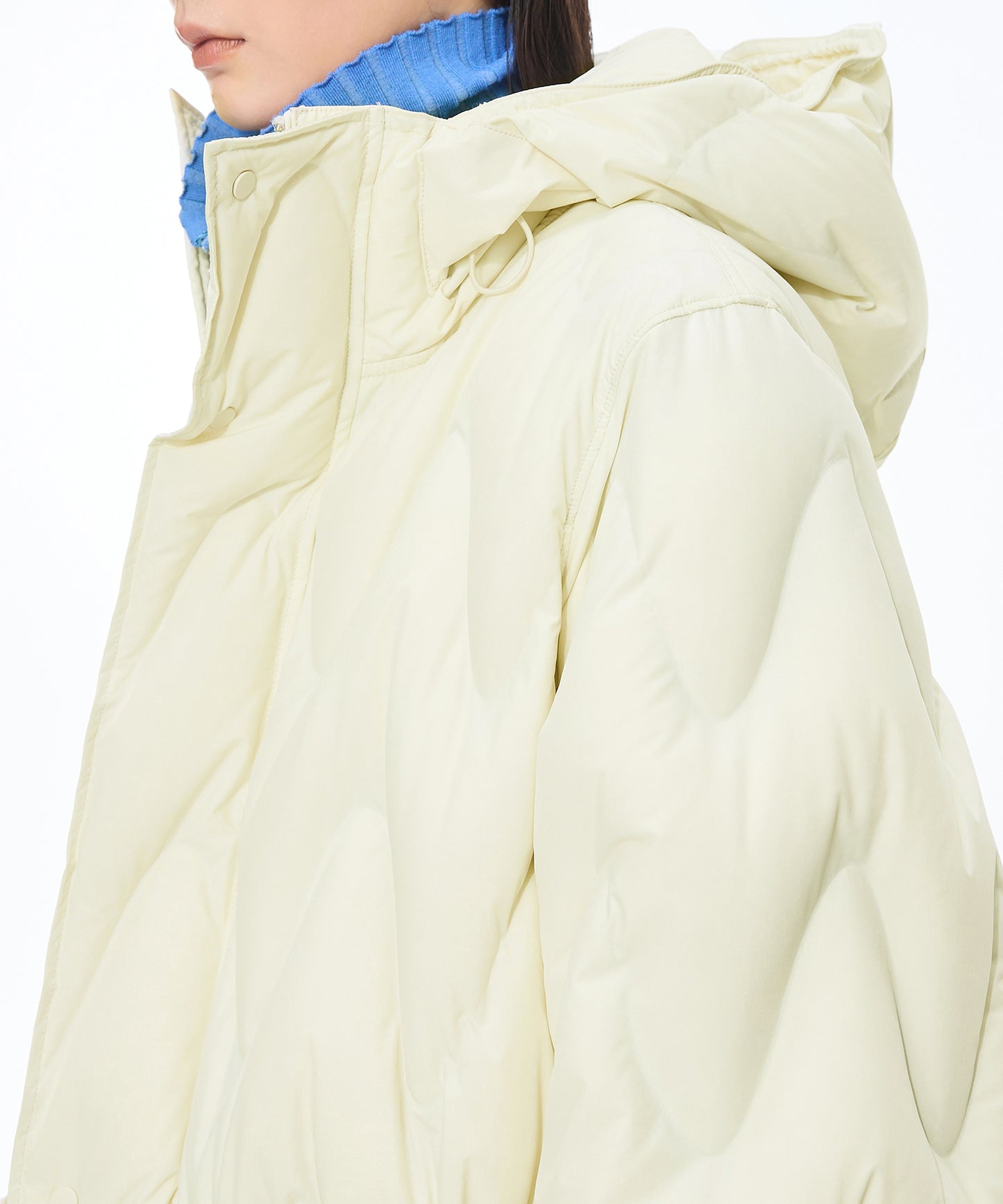 Matte Quilted Down Jacket