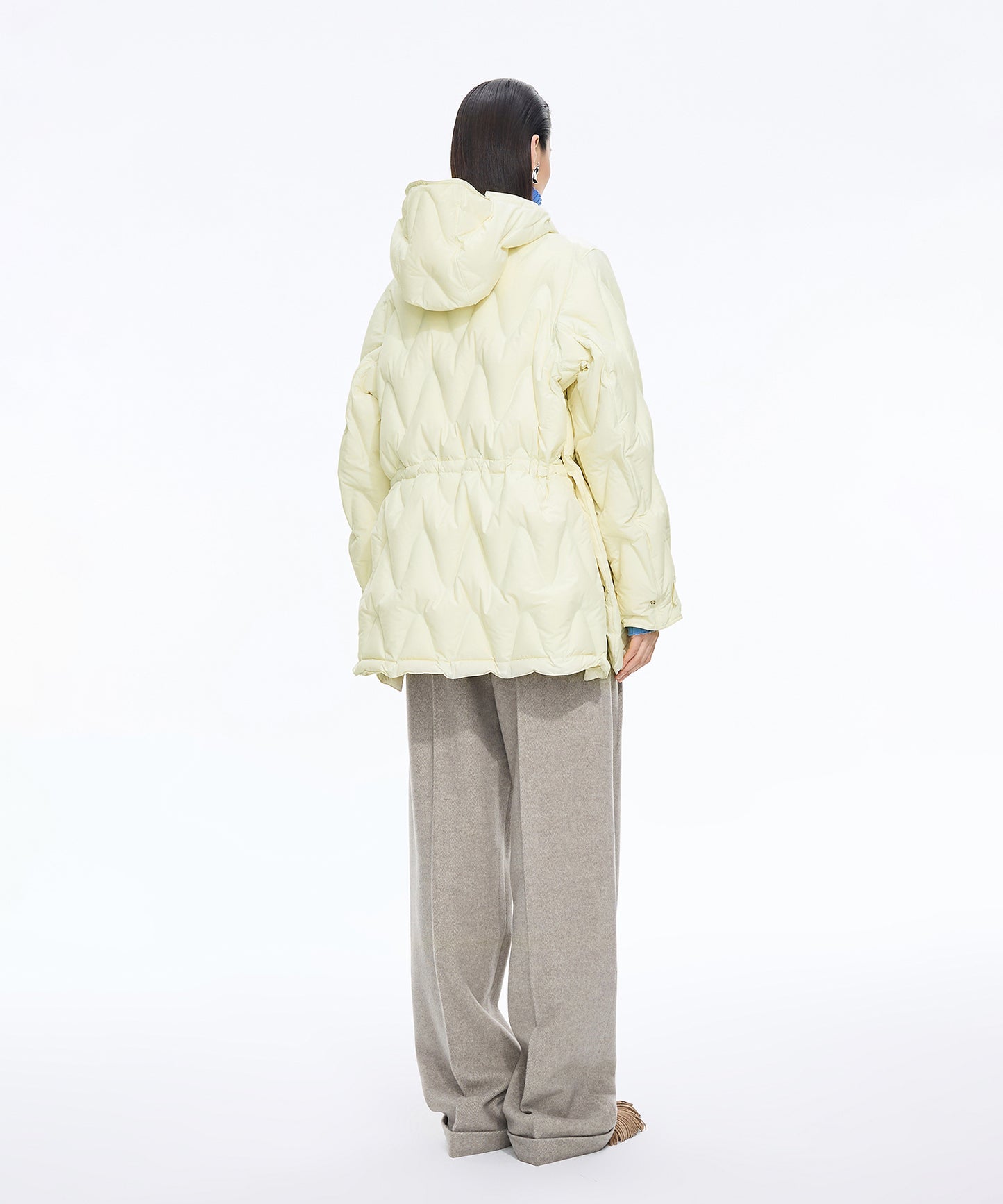 Matte Quilted Down Jacket