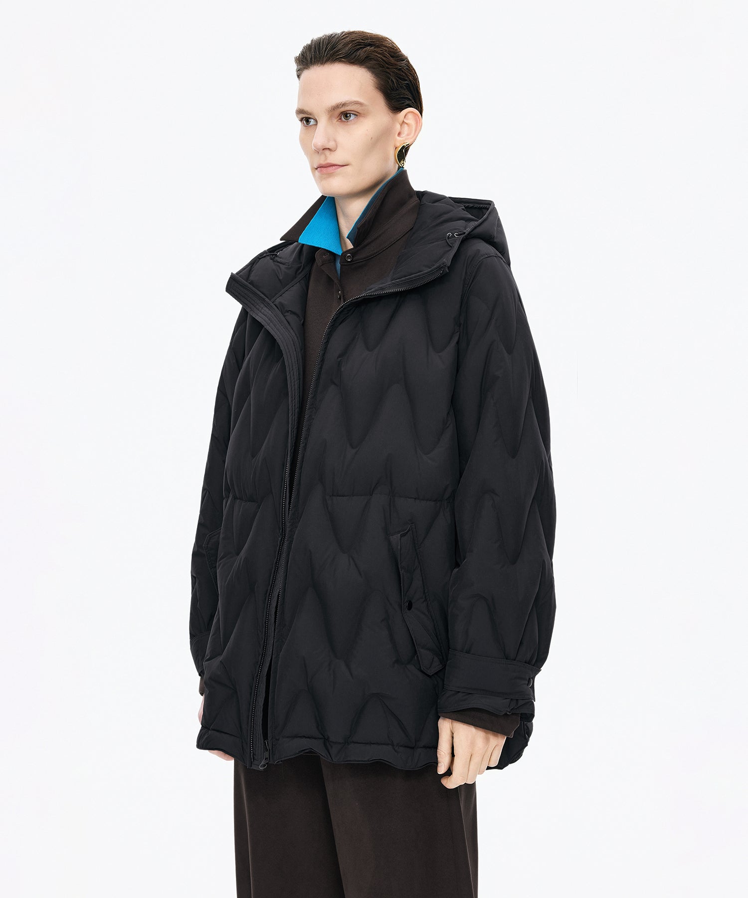 Matte Quilted Down Jacket – JNBY ONLINE STORE
