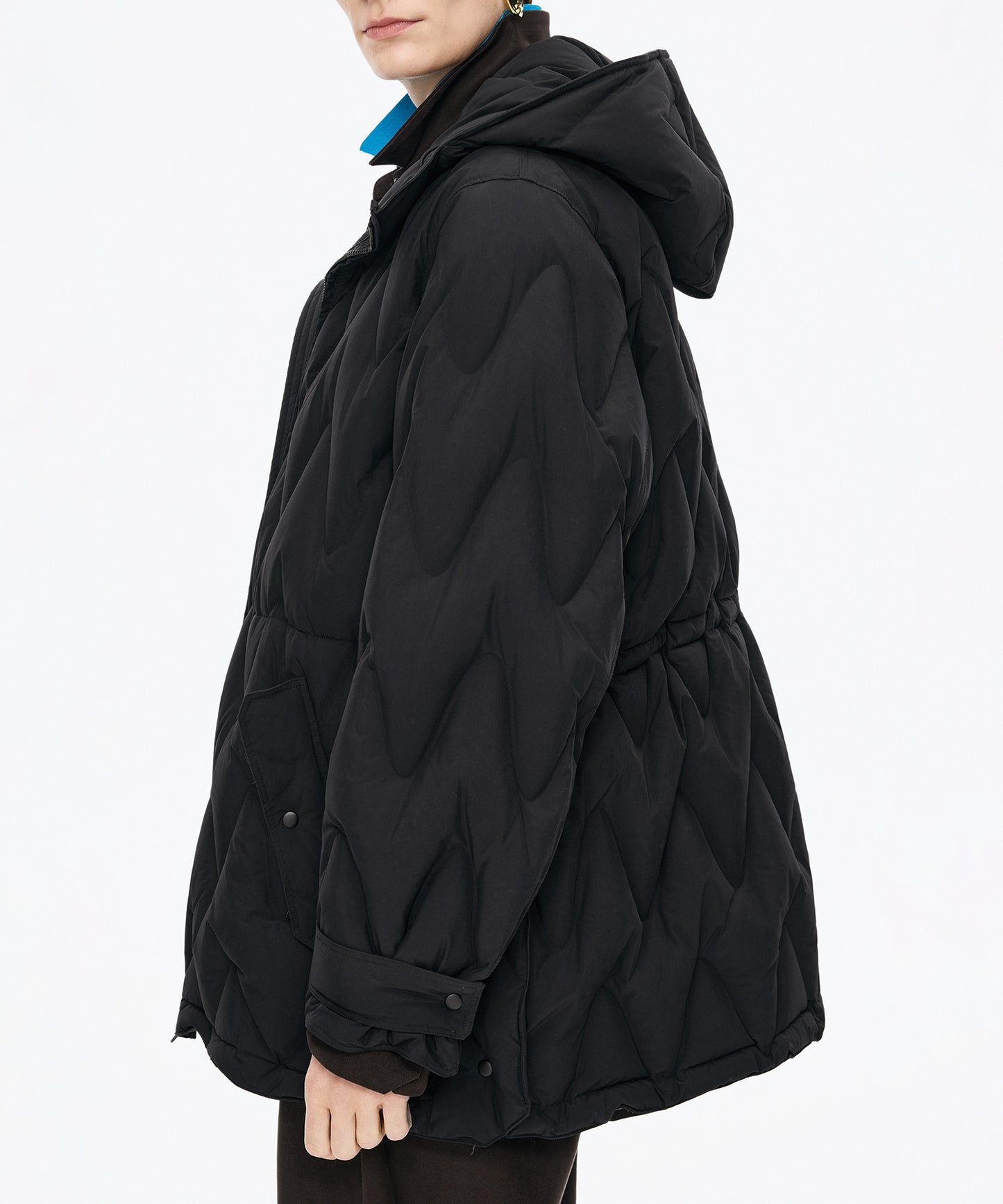 Matte Quilted Down Jacket