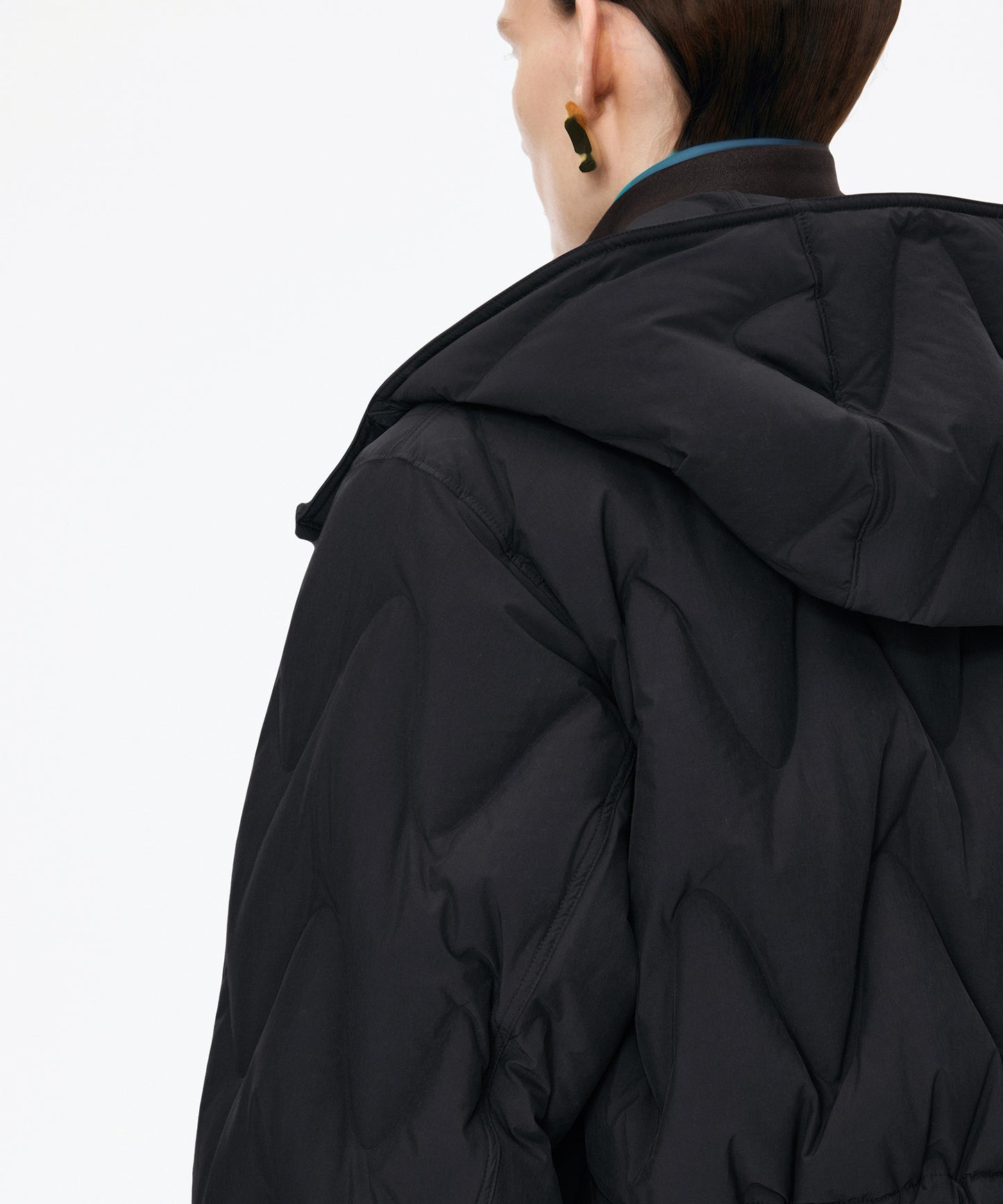 Matte Quilted Down Jacket